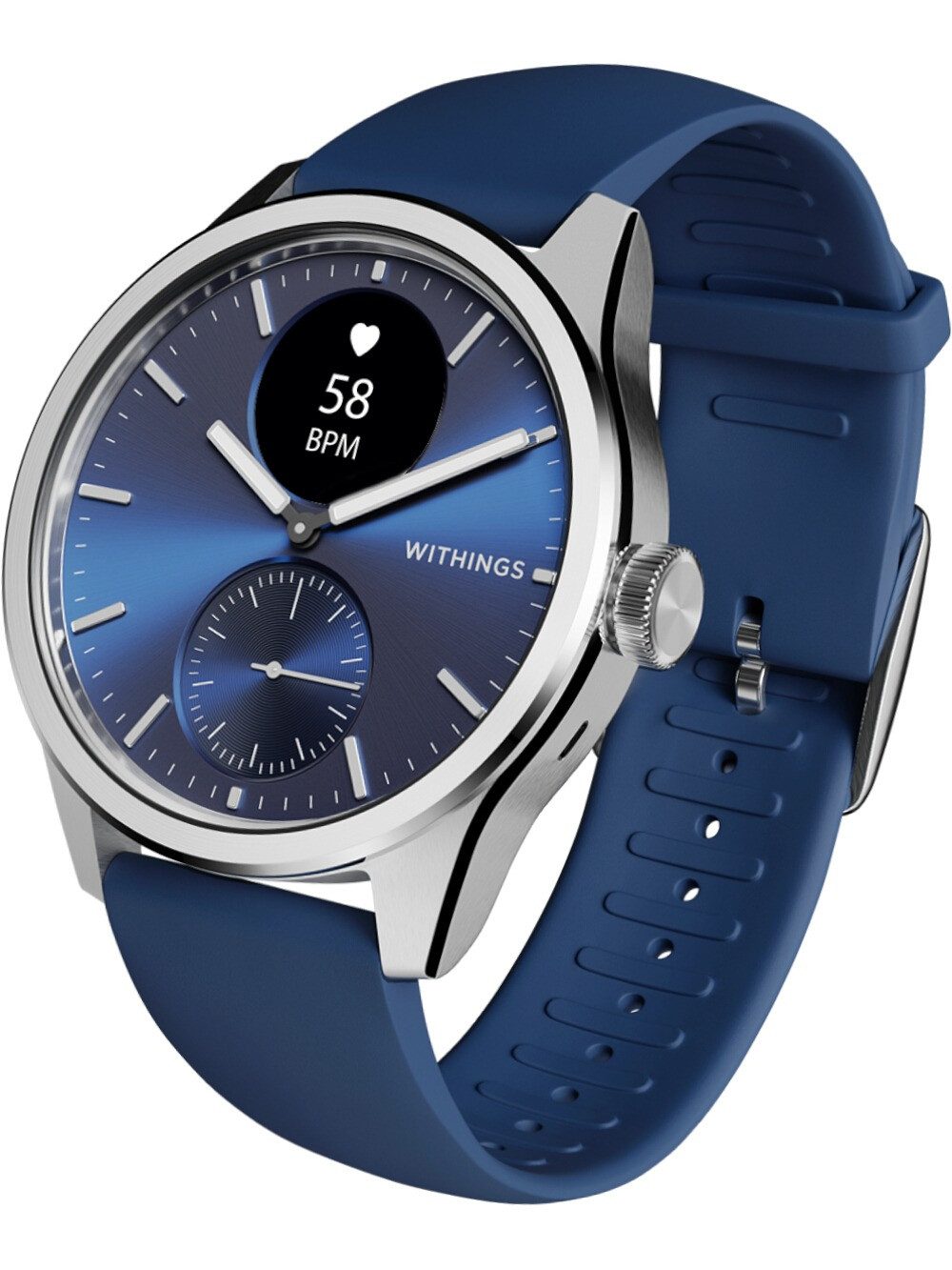 Withings Quarzuhr Withings HWA10-Model-12-All-Int Herrenuhr Scanwatch 2 42mm 5ATM Withings HWA10-Model-12-All-Int Herrenuhr Scanwatch 2 42mm 5ATM