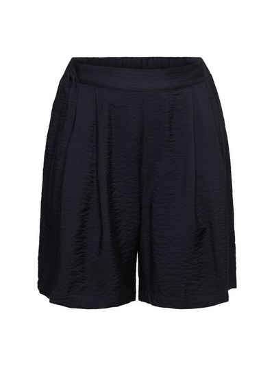 Esprit Shorts »Fließende Bermuda-Shorts in Knitteroptik« (1-tlg)