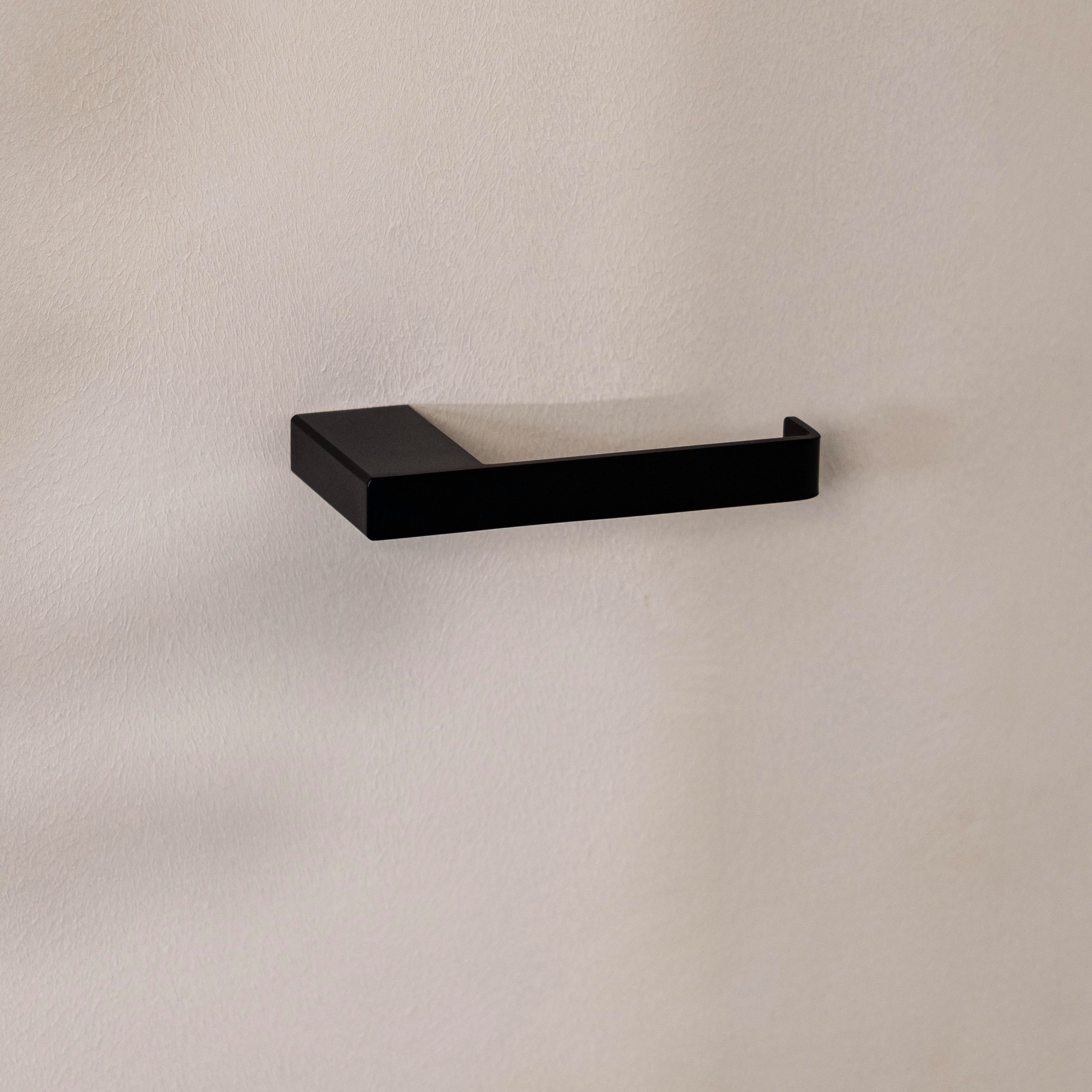Metallbude Toilettenpapierhalter TUALI, einfache Montage, ohne sichtbare Verschraubungen
