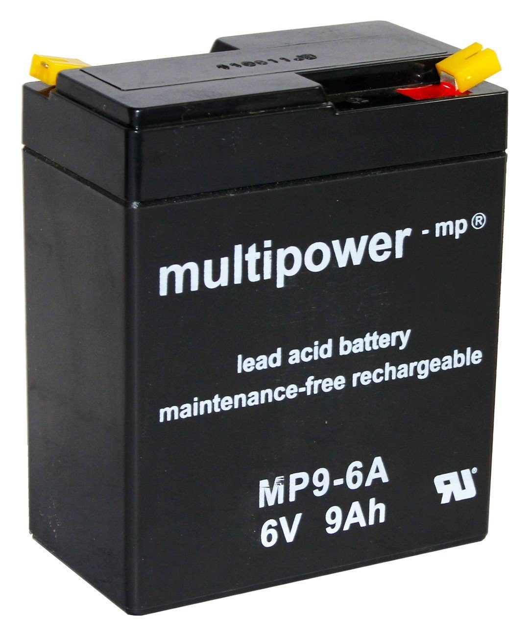 Multipower Multipower Blei-Akku MP9-6A Pb 6V / 9Ah Faston 4,8 Bleiakkus