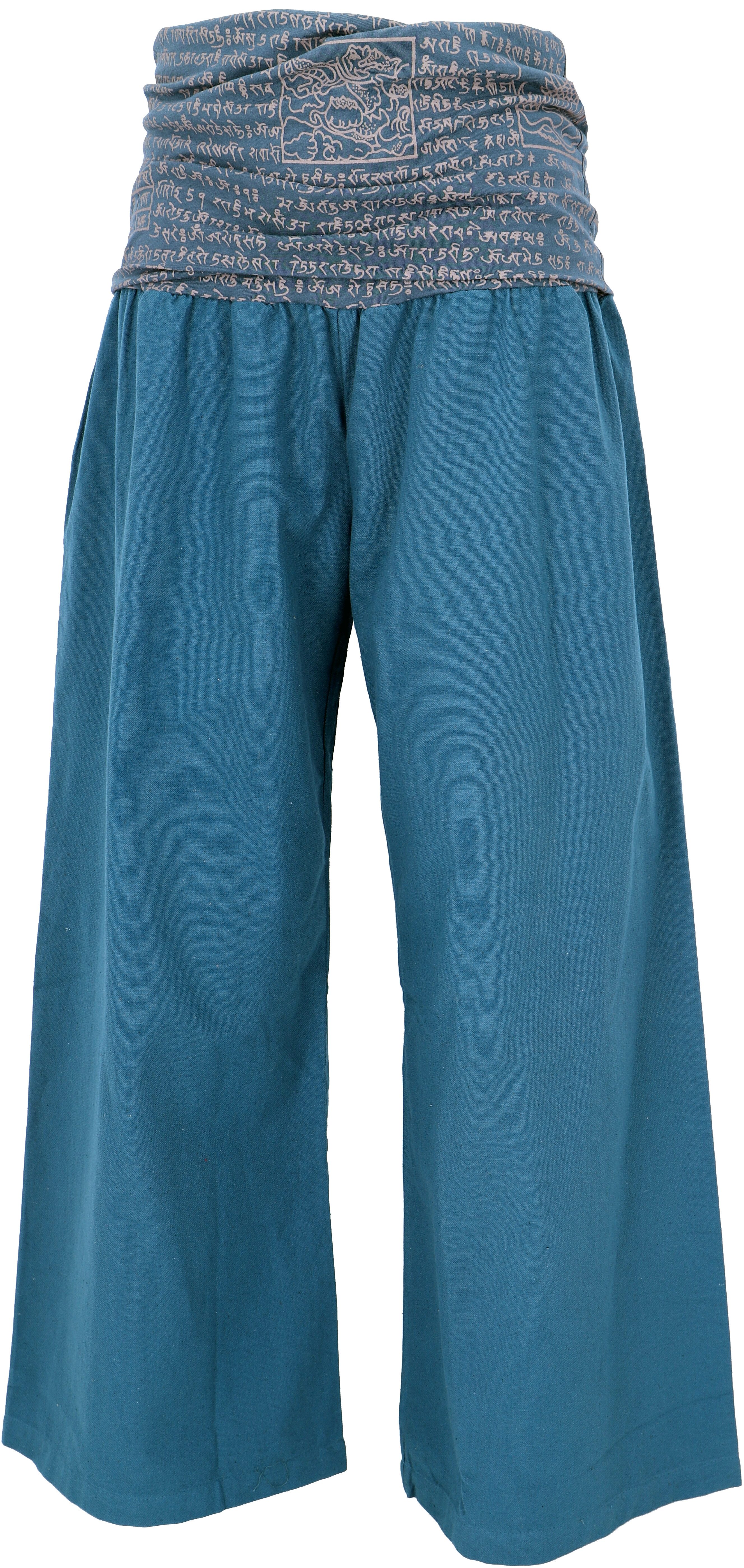 Guru-Shop Relaxhose Weite Marlenehose, Buddha Wellnesshose,.. günstig online kaufen