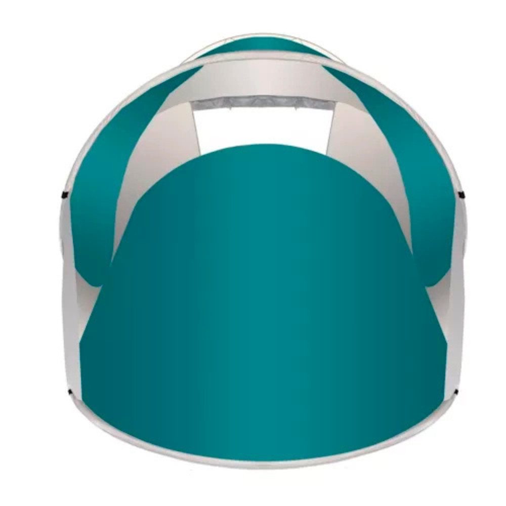 Trizand Strandmuschel Strandzelt Selbstmontierbar, Personen: 2 (Spar-Set, 1 tlg., klappbar), Schützt vor Sonne (UV 30), Wind und leichtem Regen