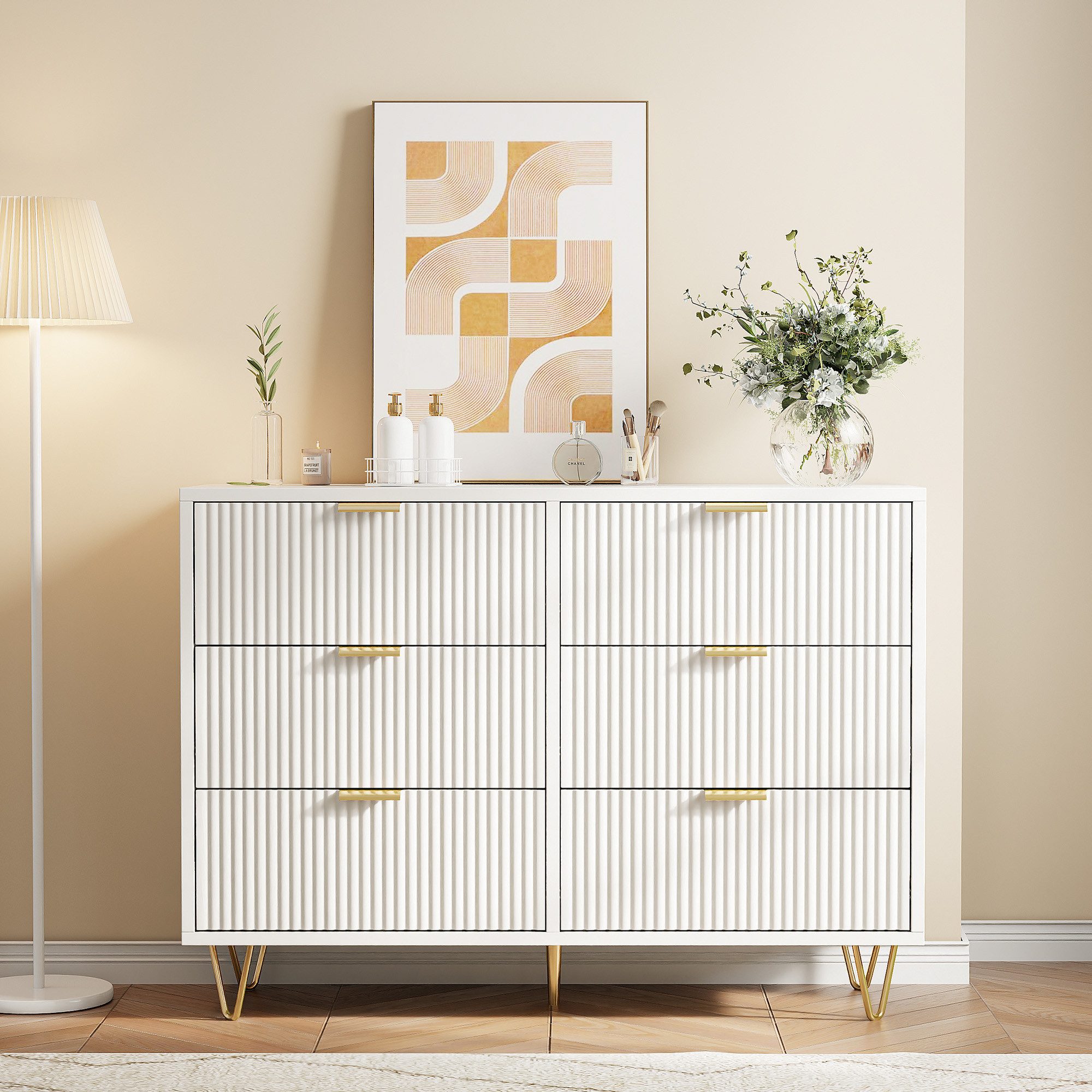 Furnishings Home Stauraumschrank sideboard wohnzimmer Standvitrine günstig online kaufen