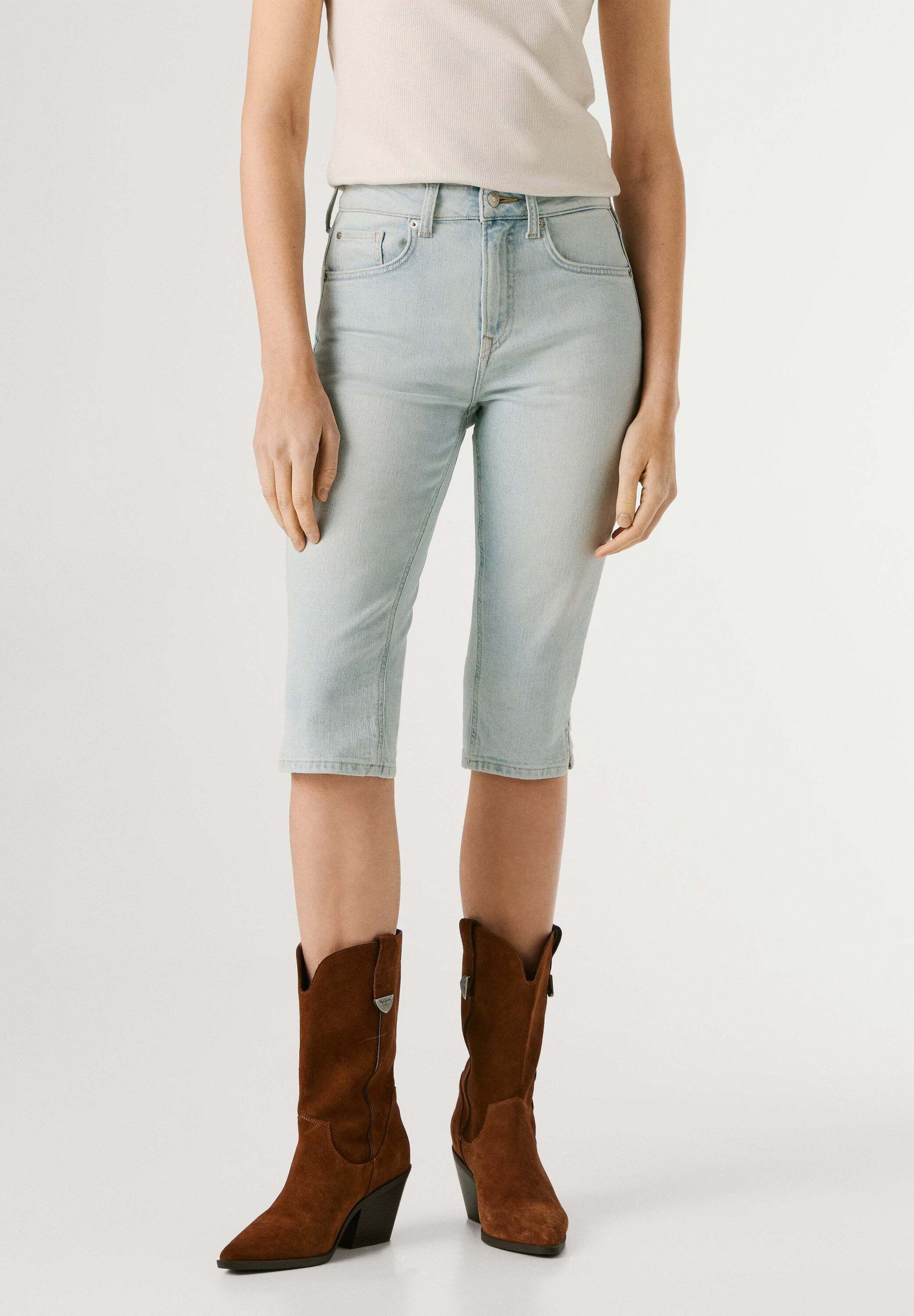 Pepe Jeans Shorts denim shorts CROP HW MARY