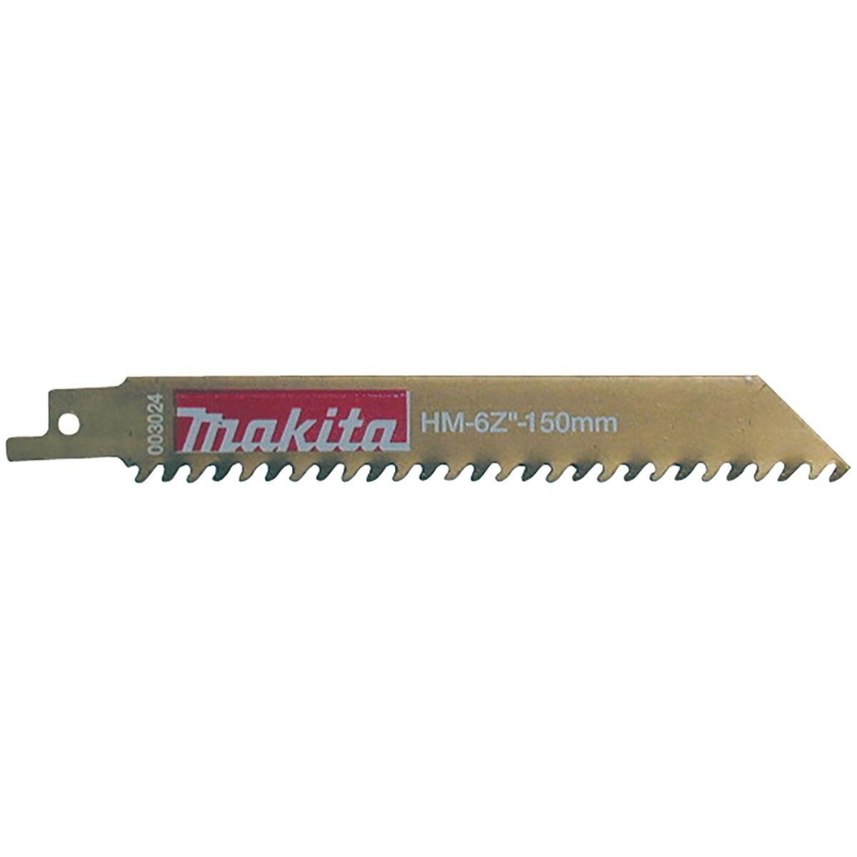 Akku-Multifunktionswerkzeug Makita Reciprosägeblatt für Baumaterial 150 mm • 6 TPI • HM • 1 Stk.