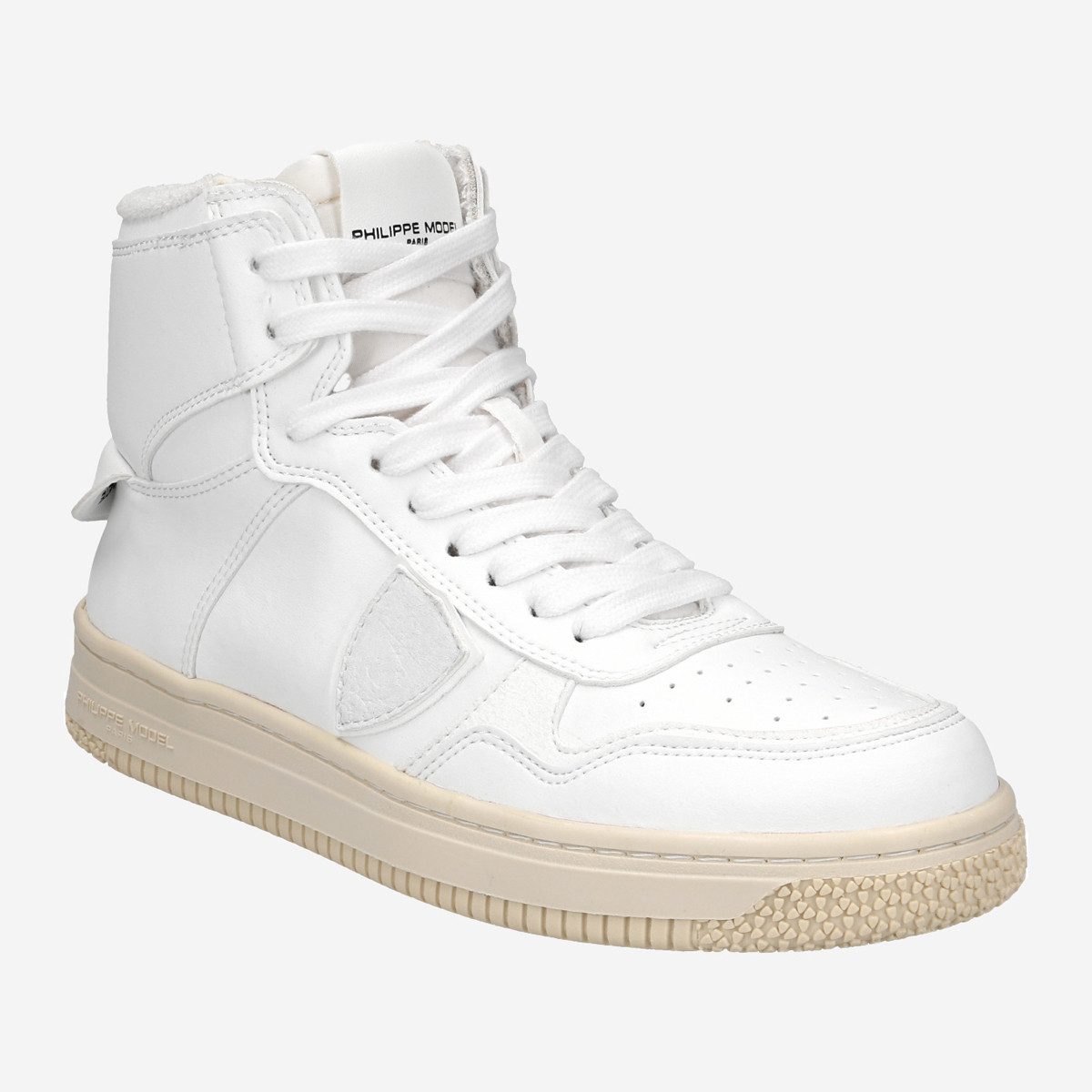 Philippe Model LYON HIGH RECYCLE’ MIXAGE, Sneaker in Weiß für Damen Sneaker