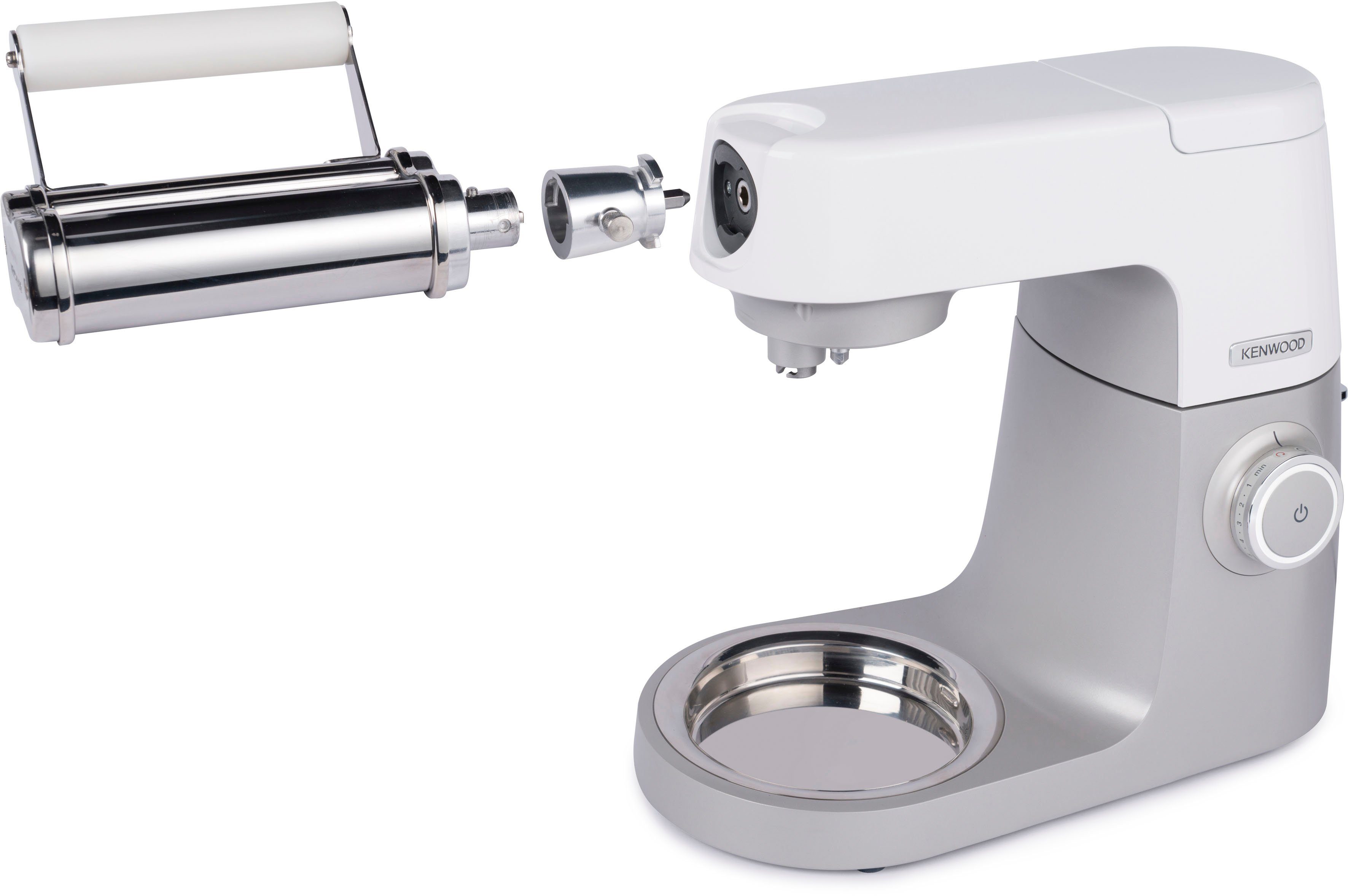 KENWOOD Küchenmaschinen Zubehör-Set KAT002ME, Zubehör für Küchenmaschinen mit sechskantigem TWIST-Anschluß, Chef Titanium, Chef Elite, Chef, Chef Sense Modelle (KVL+KVC)