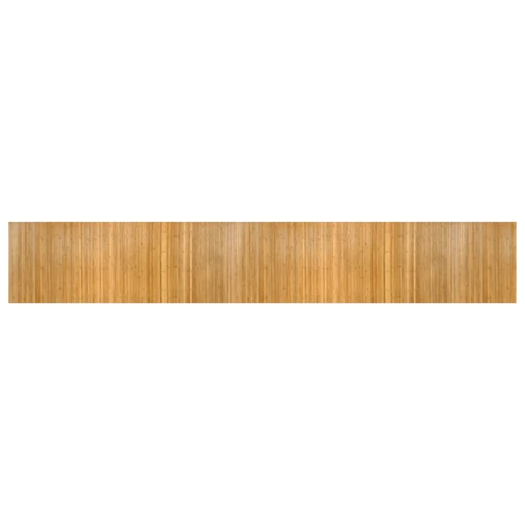 Teppich Teppich Rechteckig Natur 80x500 cm Bambus