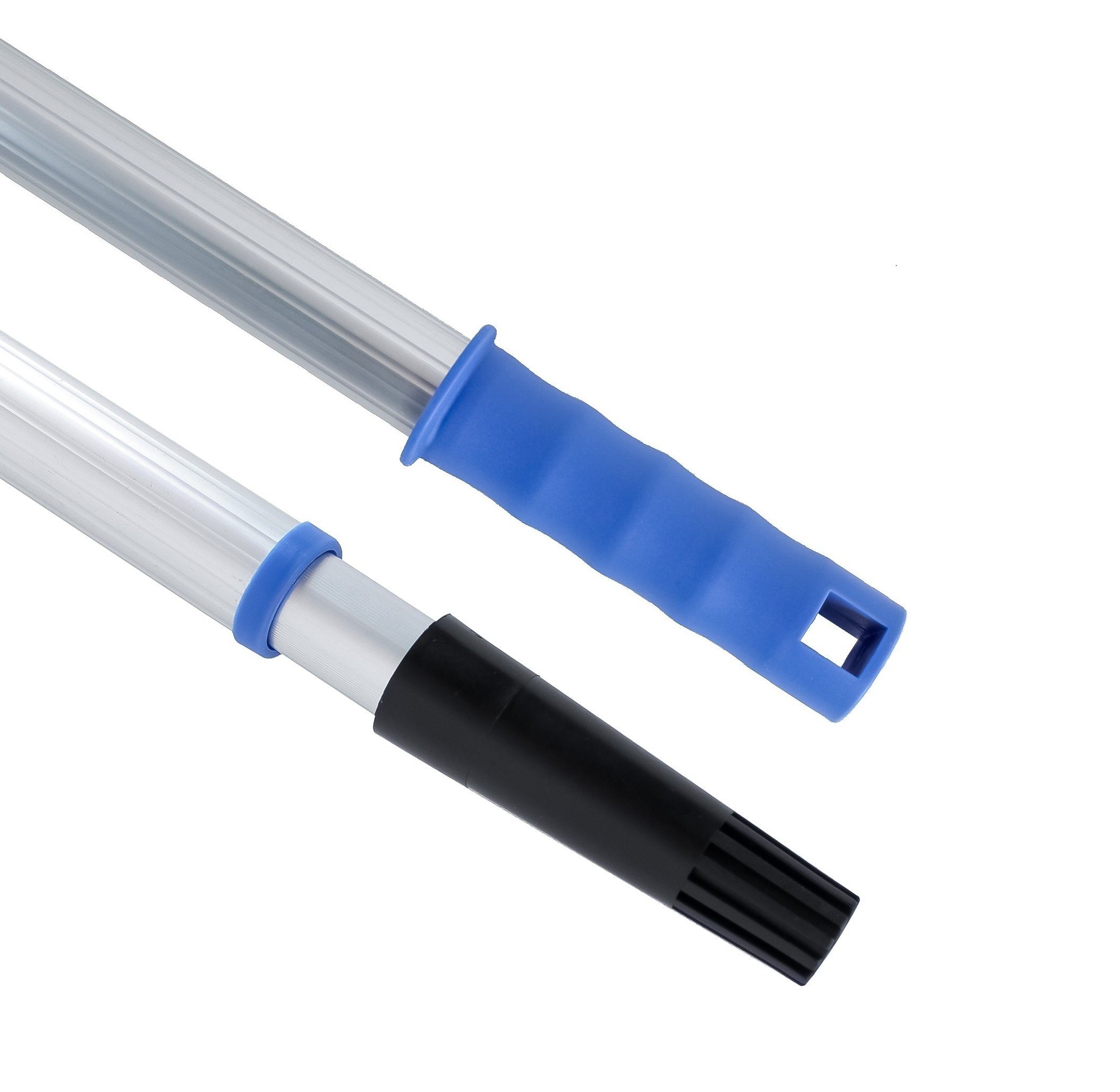 vom Pullach Hof Teleskopstiel Teleskopstange 4m Aluminium mit Schraubgewinde + Konus Adapter, (1-St)