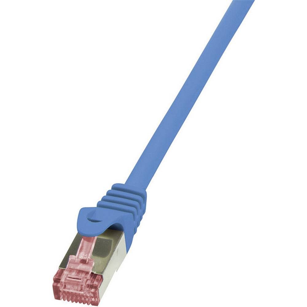 LogiLink Netzwerkkabel CAT 6 S/FTP 10 m LAN-Kabel, (10.00 cm)