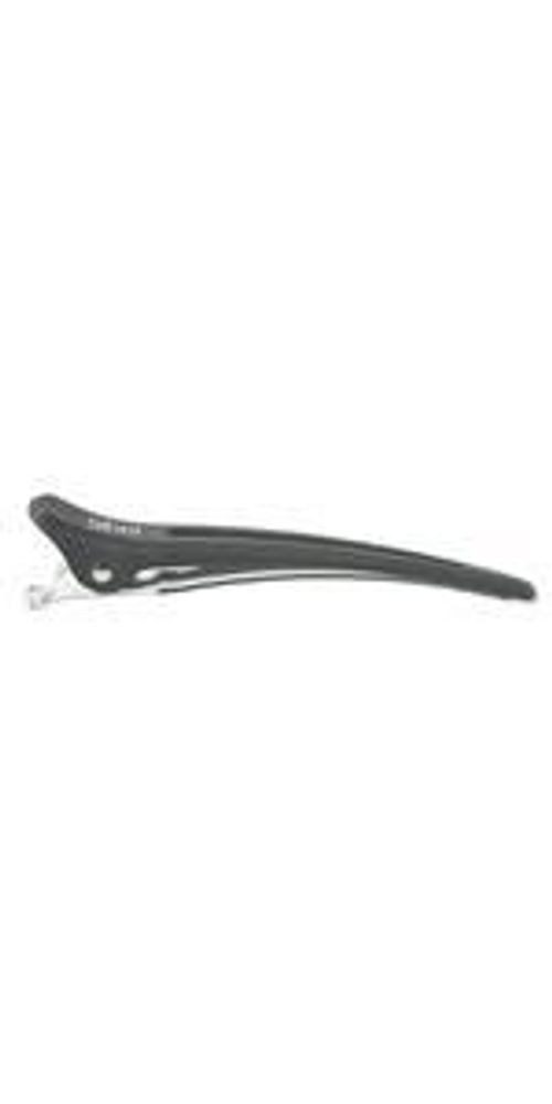 Haarklammer Ultron Ultron Carbon Line afdeelklemmen zwart 6st