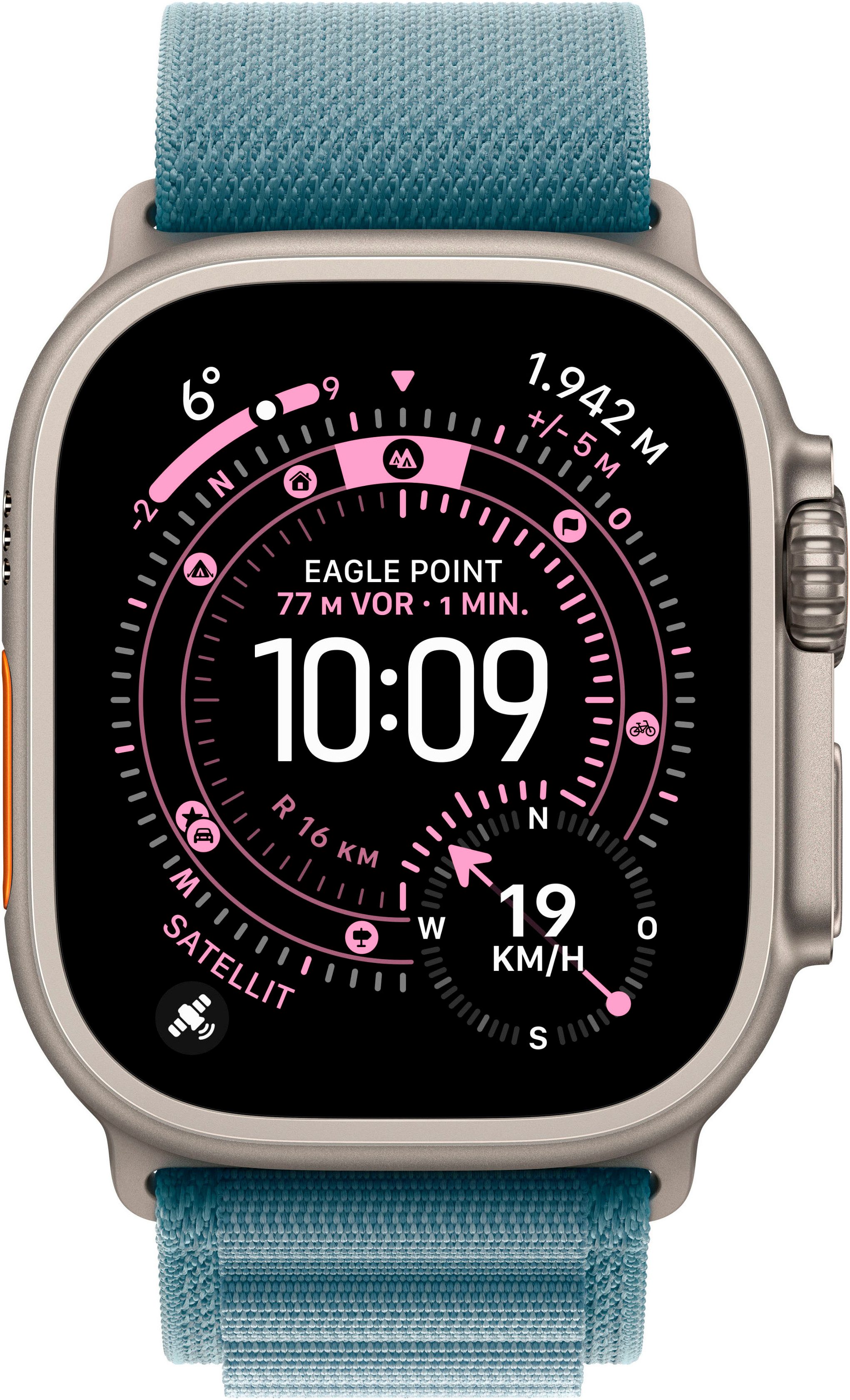 Apple Watch Ultra 3 GPS + Cellular 49mm Smartwatch (Watch OS), 1-tlg.