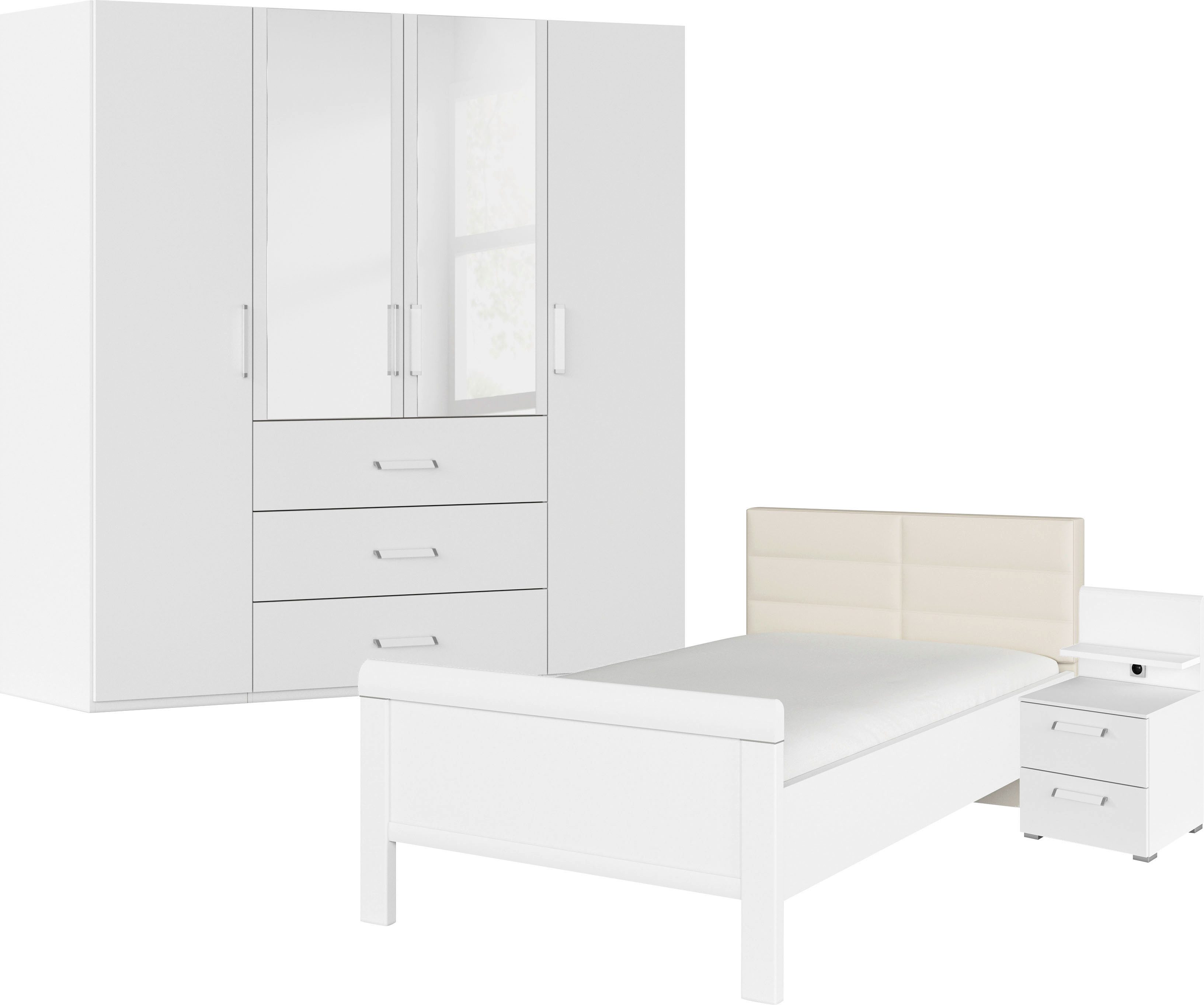 Schlafzimmer-Set Komplettschlafzimmer Schlafzimmer EVELYN
