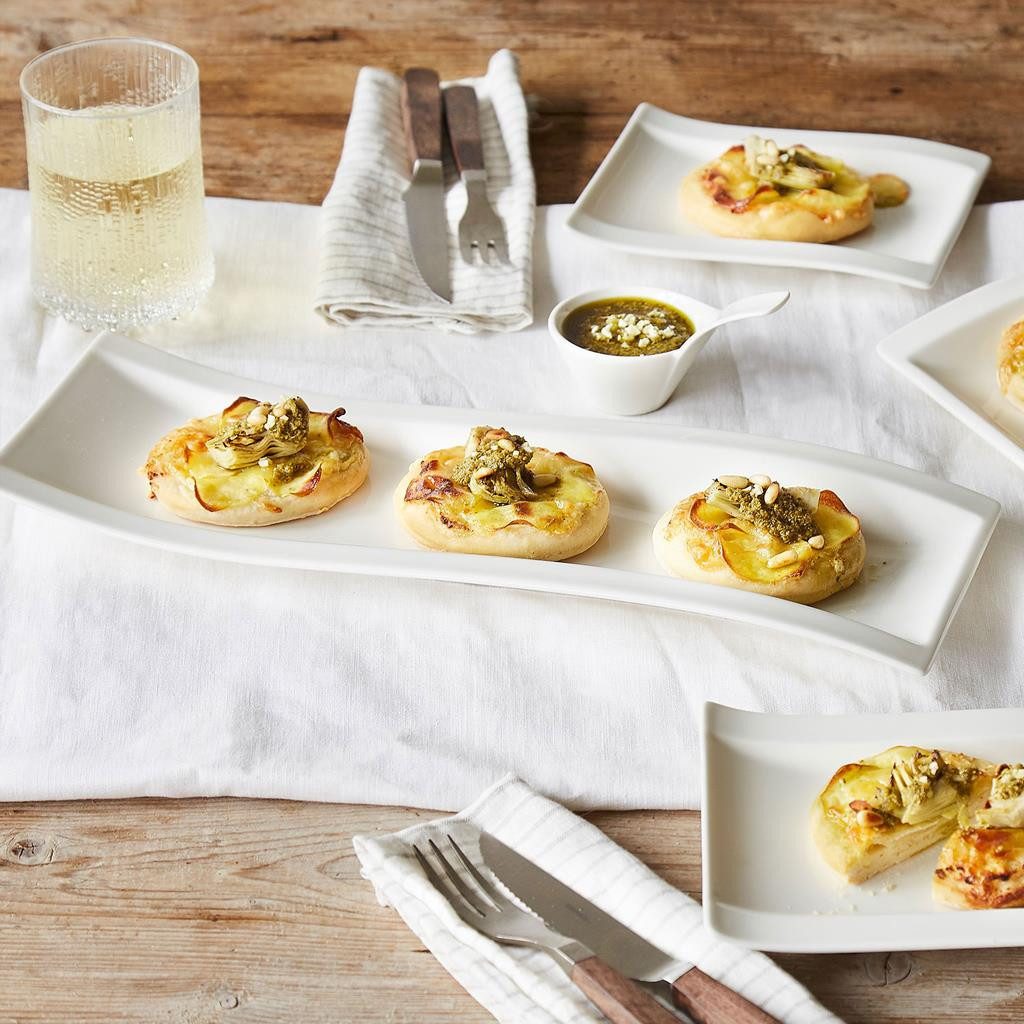 Villeroy & Boch Kombiservice NewWave Antipasti Set 5er Set (5-tlg), 1 Personen, Porzellan