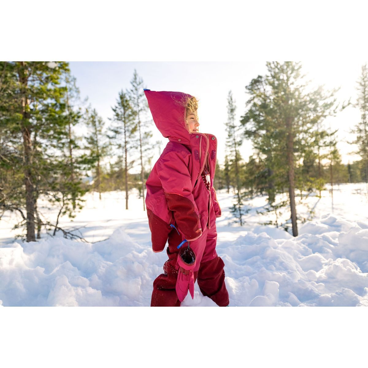 Finkid Skihose Kajo Husky Robuste, wasserdichte und winddichte Schneehose für Kinder, ideal für