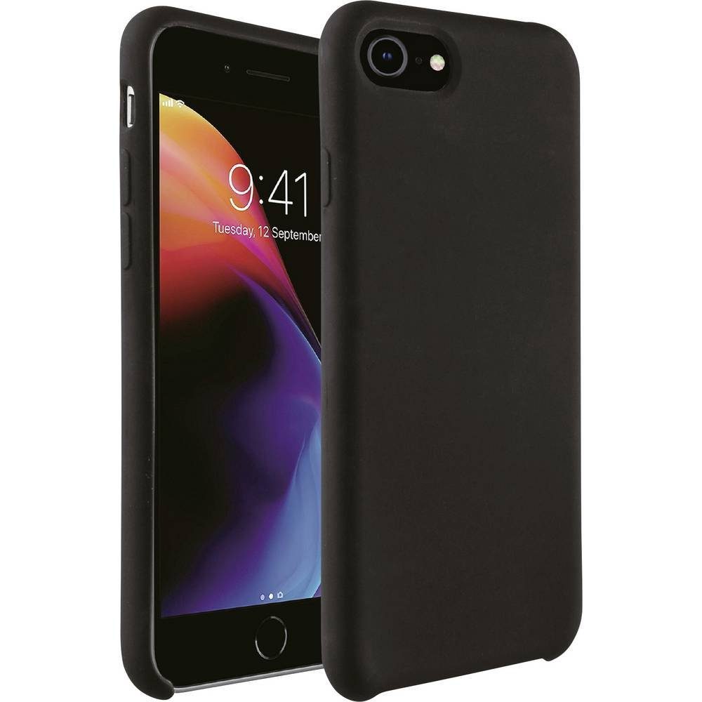 Vivanco Handyhülle Cover, Schutzhülle für Apple iPhone SE (2. Gen), Induktives Laden