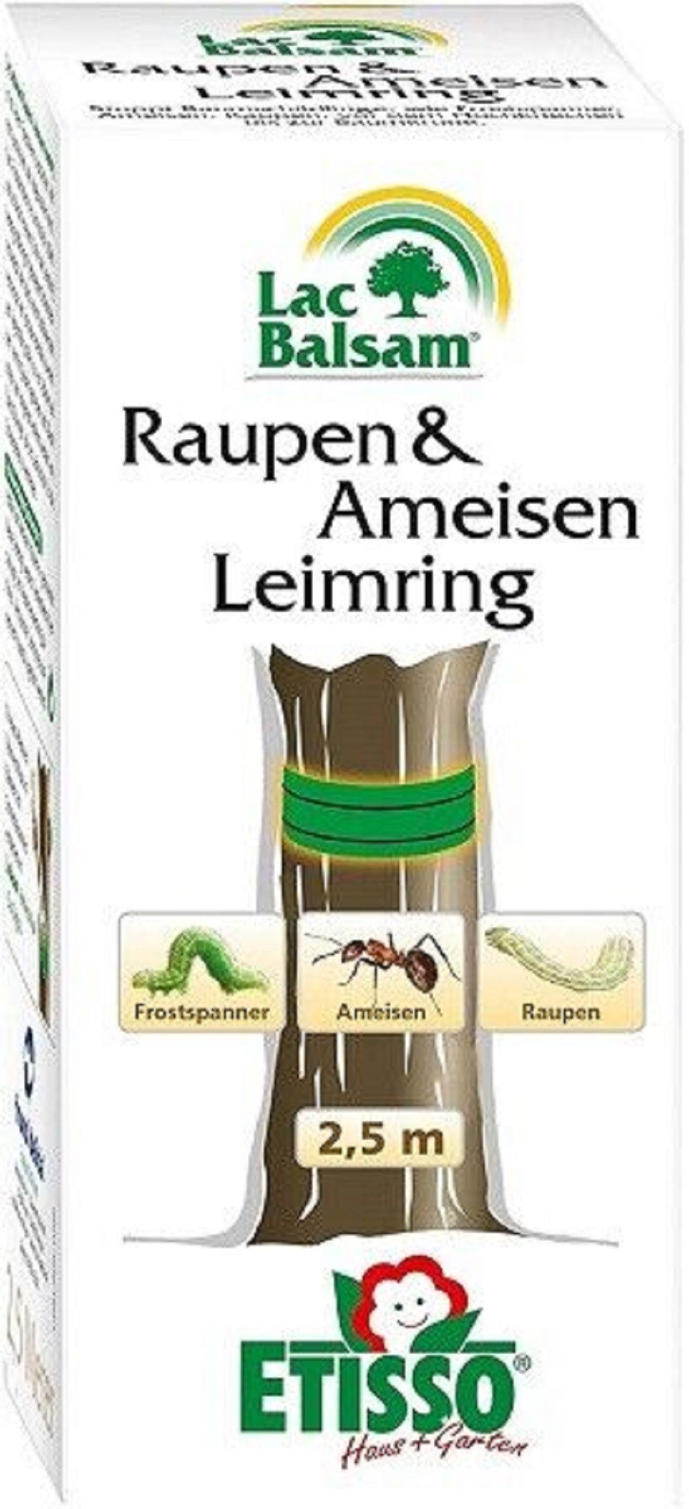 Frunol Delicia Klebefalle Etisso Lac Balsam Raupen und Ameisen Leimring 2,5 m