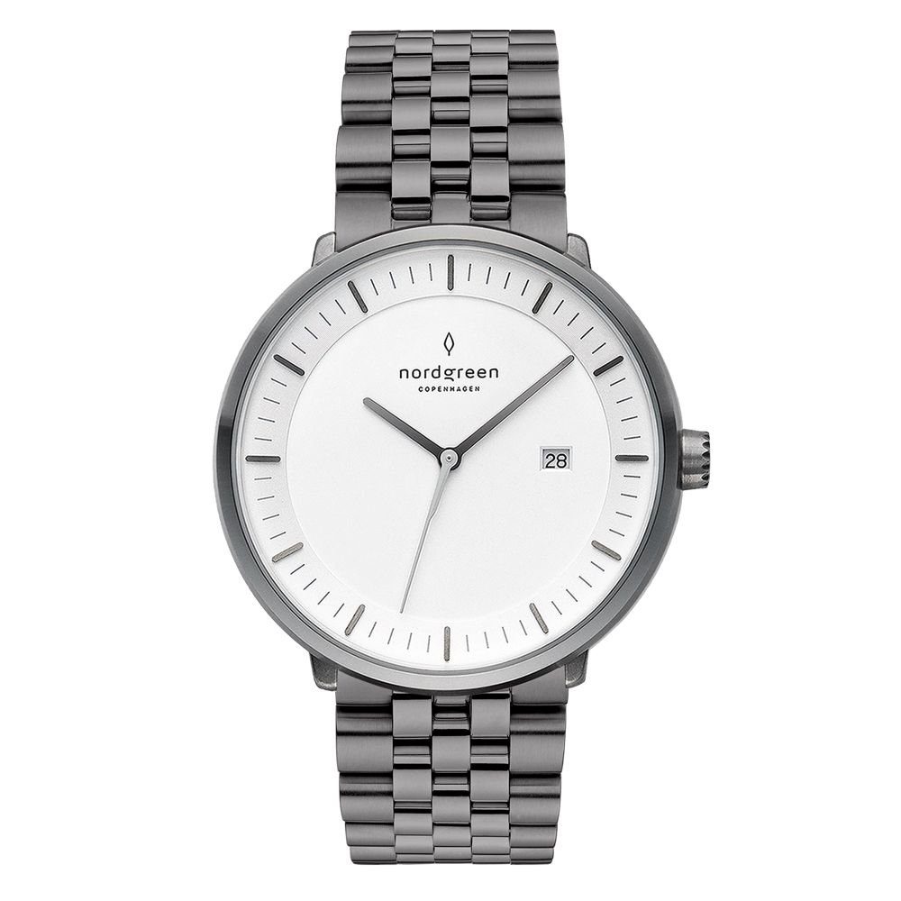 Nordgreen Quarzuhr nordgreen Herren Uhr PH36GM5LGUXX Philosopher mit Datumsanzeige, (1-tlg)