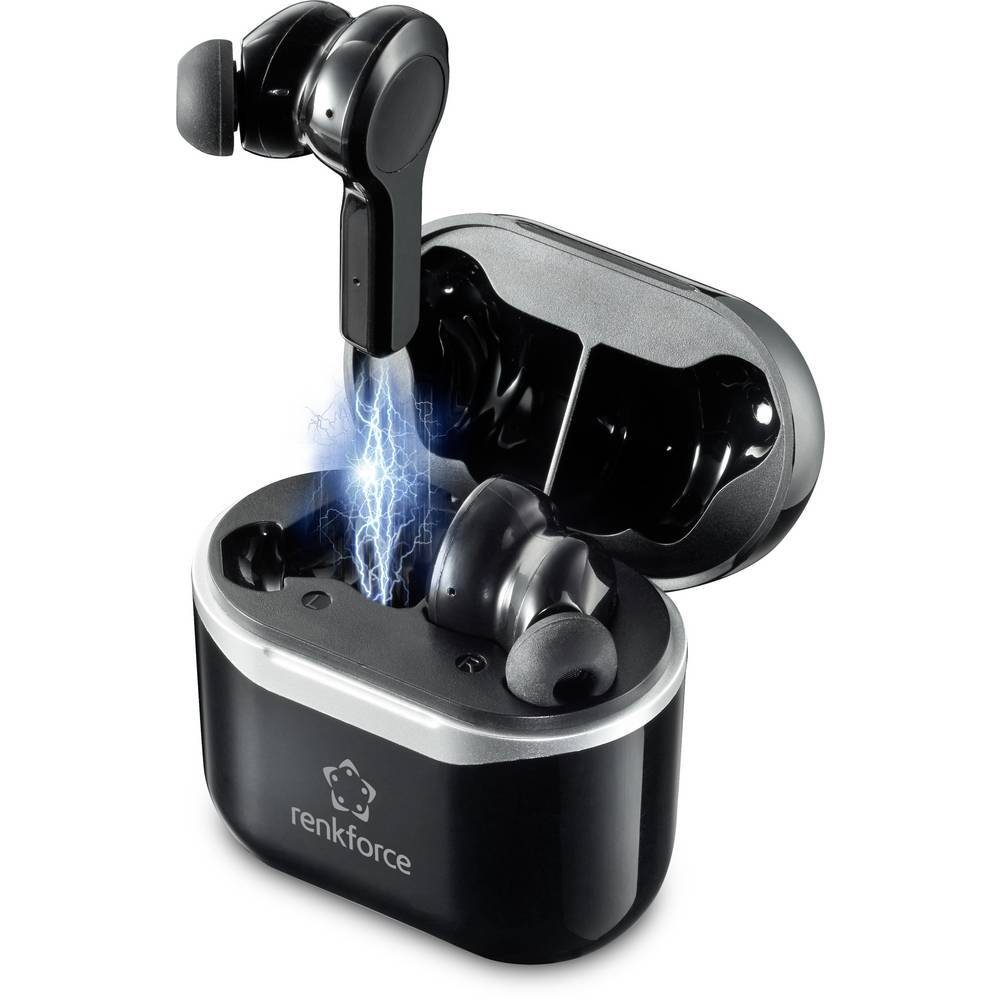 Renkforce Bluetooth® In Ear Kopfhörer Kopfhörer (Headset, Lautstärkeregelung )
