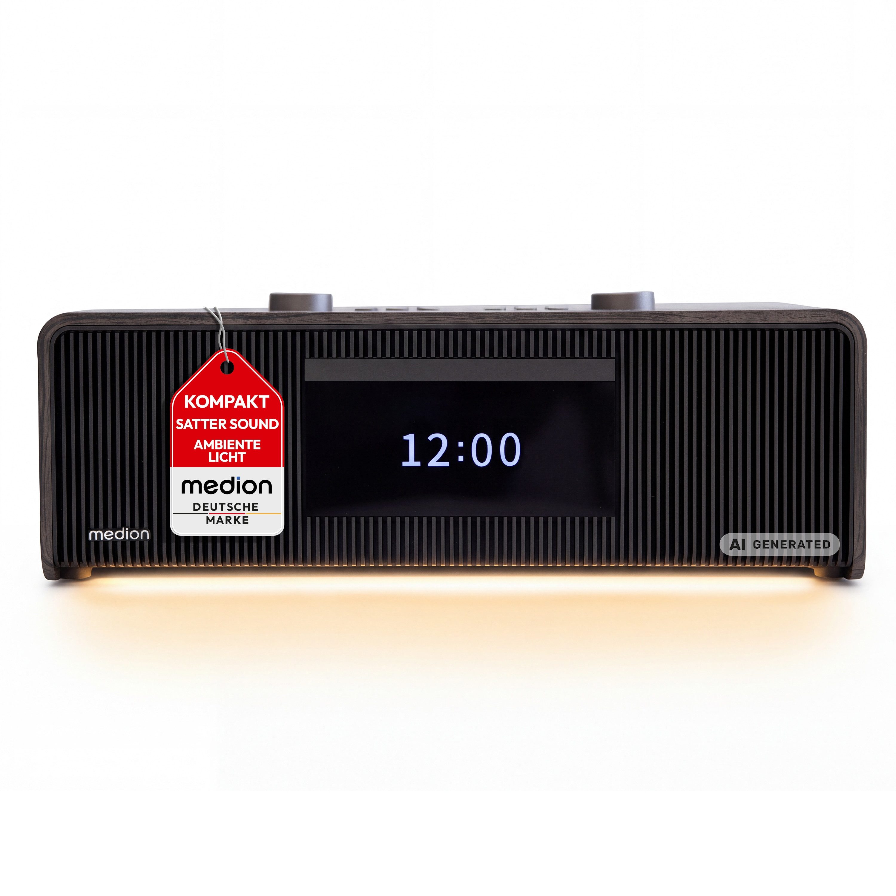 Medion® All-in-One Audio System LIFE DRP-1 (MD400024) Radio (DAB+, MW/UKW, AM/FM, 40 W, DRP-1)