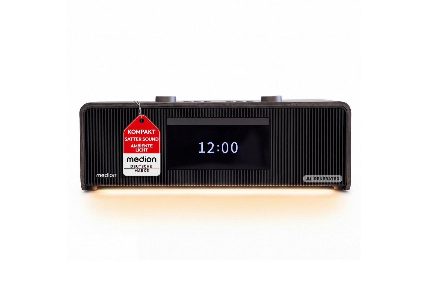 Medion® All-in-One Audio System LIFE DRP-1 (MD400024) Radio (DAB+, MW/UKW, AM/FM, 40 W, DRP-1)