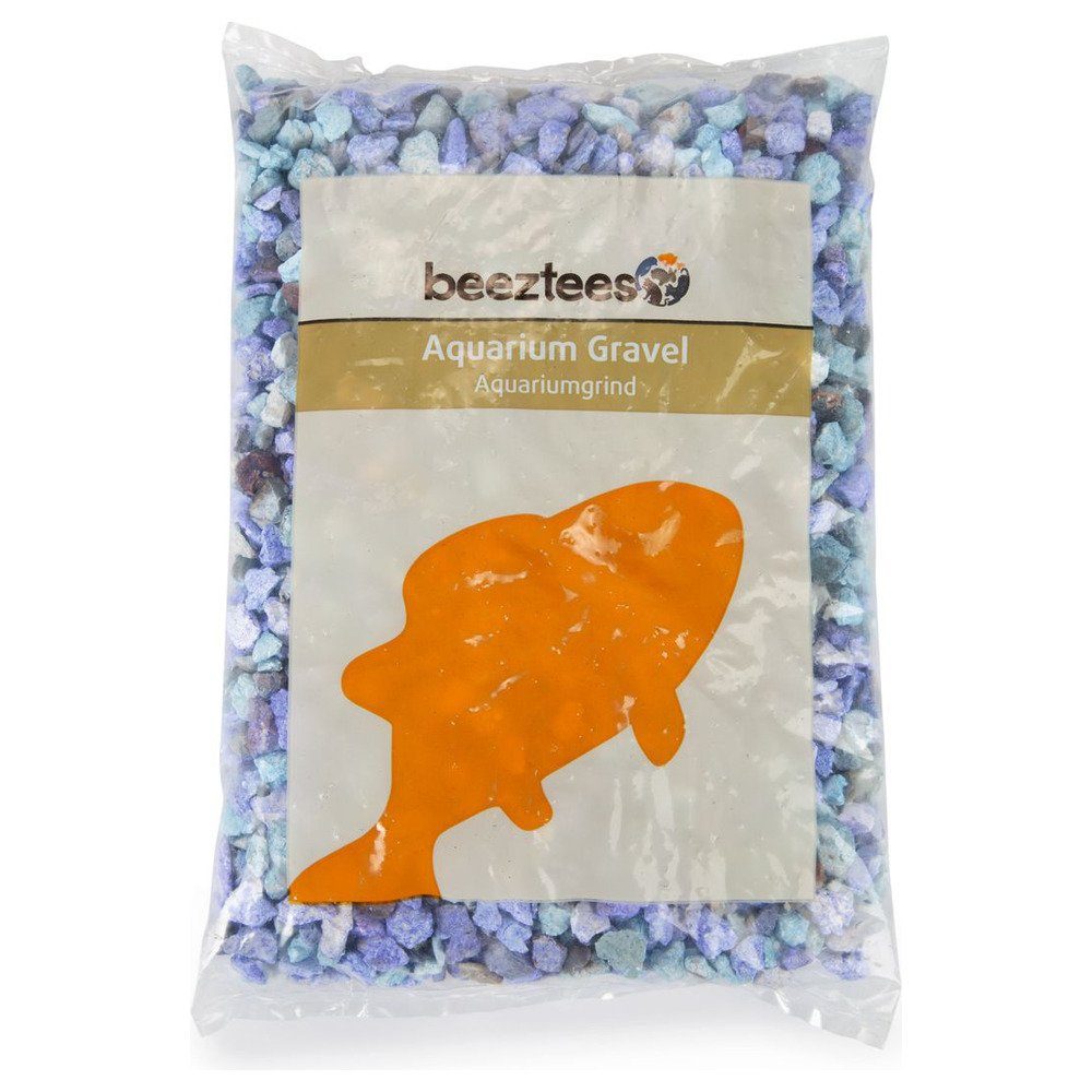 Beeztees Aquarienkies Aquarium Kies Luxe Melange blau 0,9 kg