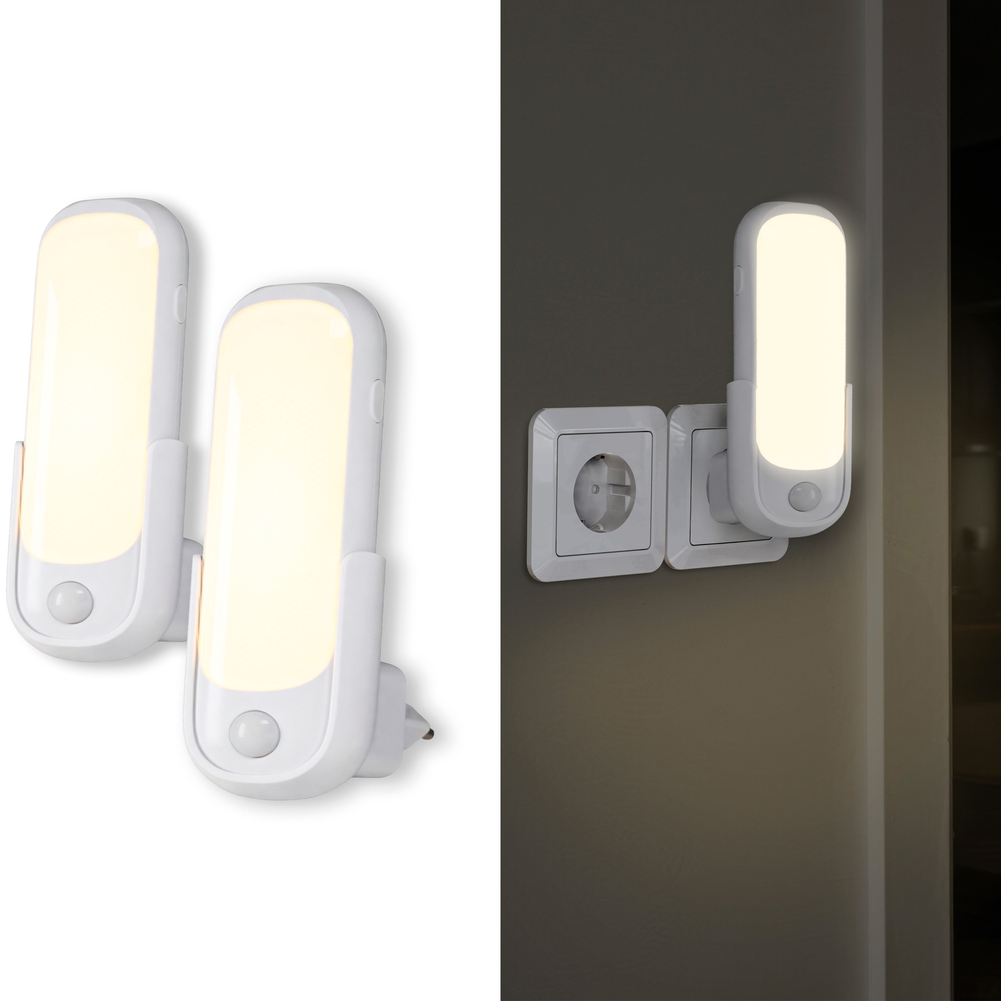 Northpoint LED Nachtlicht LED Orientierungsleuchte Induktionsladung & Notlicht