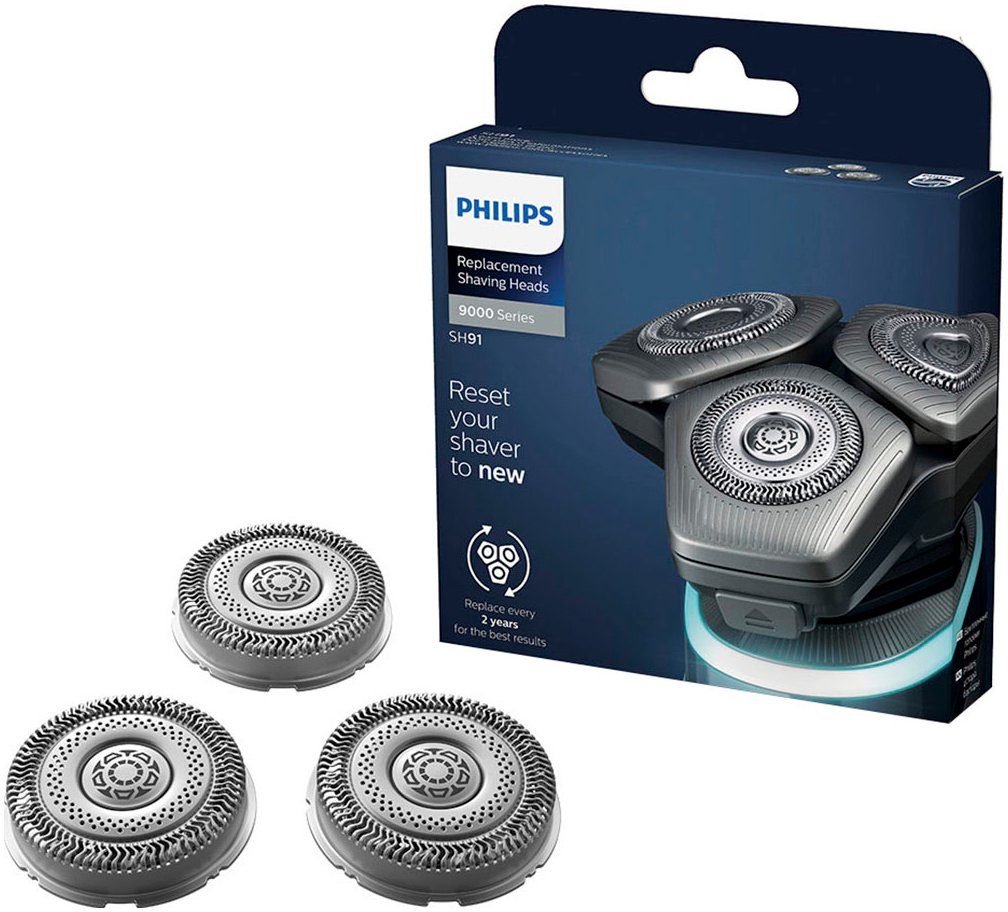 Ersatzscherköpfe Shaver series 9000 SH91/50