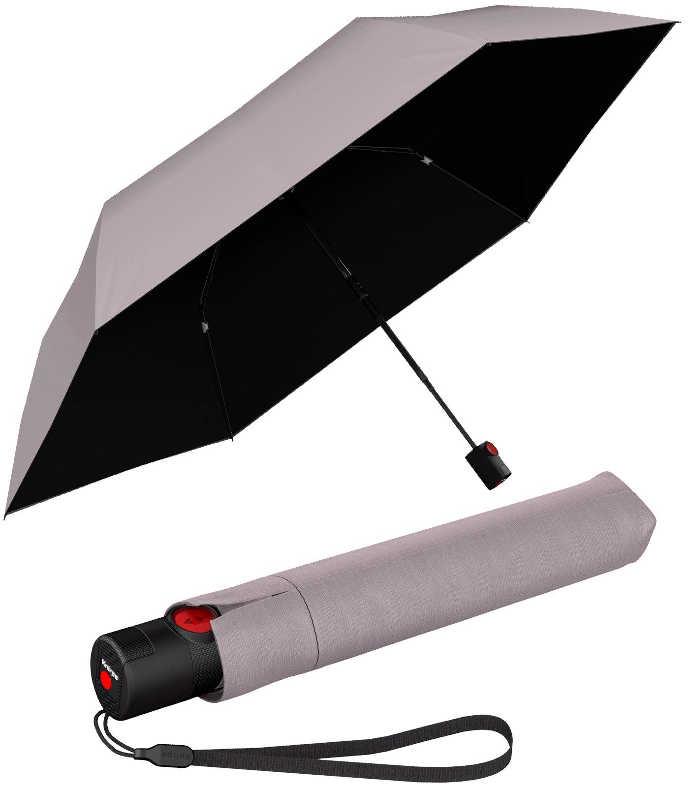 Knirps® Taschenregenschirm U.200 Ultra Light Duomatic - UV coated, mit UV- und Hitzeschutz und Auf-Zu-Automatik