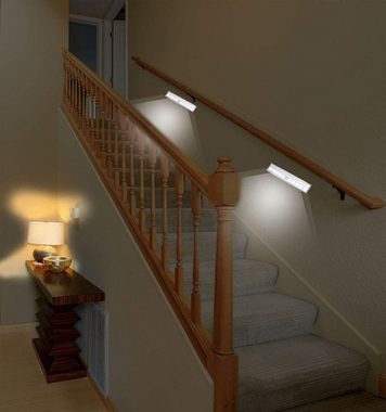 MAVURA Schrankleuchte LED Unterbauleuchte Schranklampe Nachtlicht mit Bewegungsmelder, LED fest integriert, Tageslichtweiß, Sensor Lampe Schranklicht Treppenleuchte magnetisch