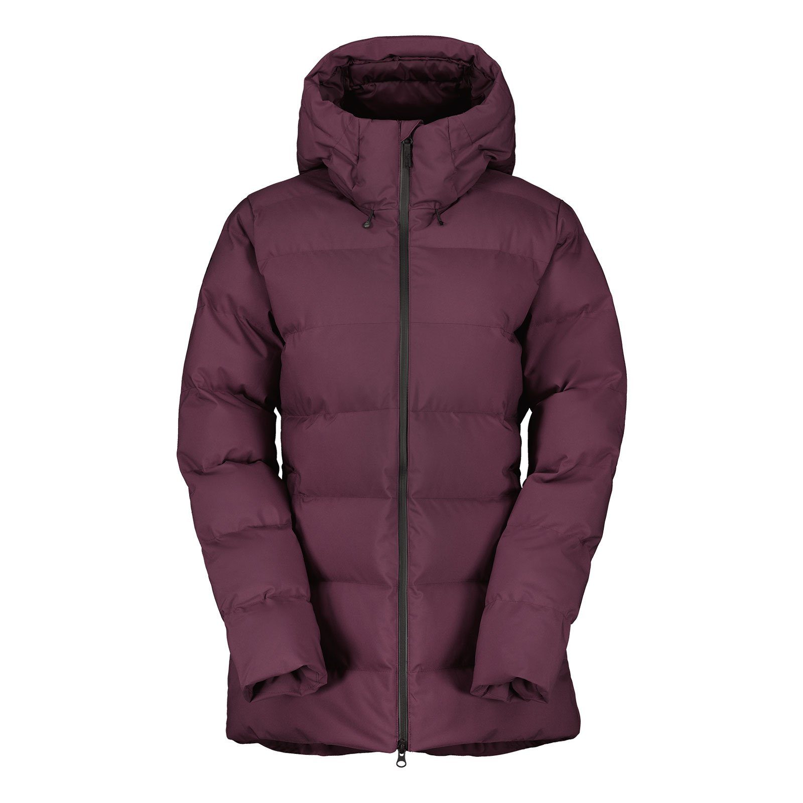 Tech Mantel Winterjacke Scott wild Handwärmetaschen Warm red mit 7637