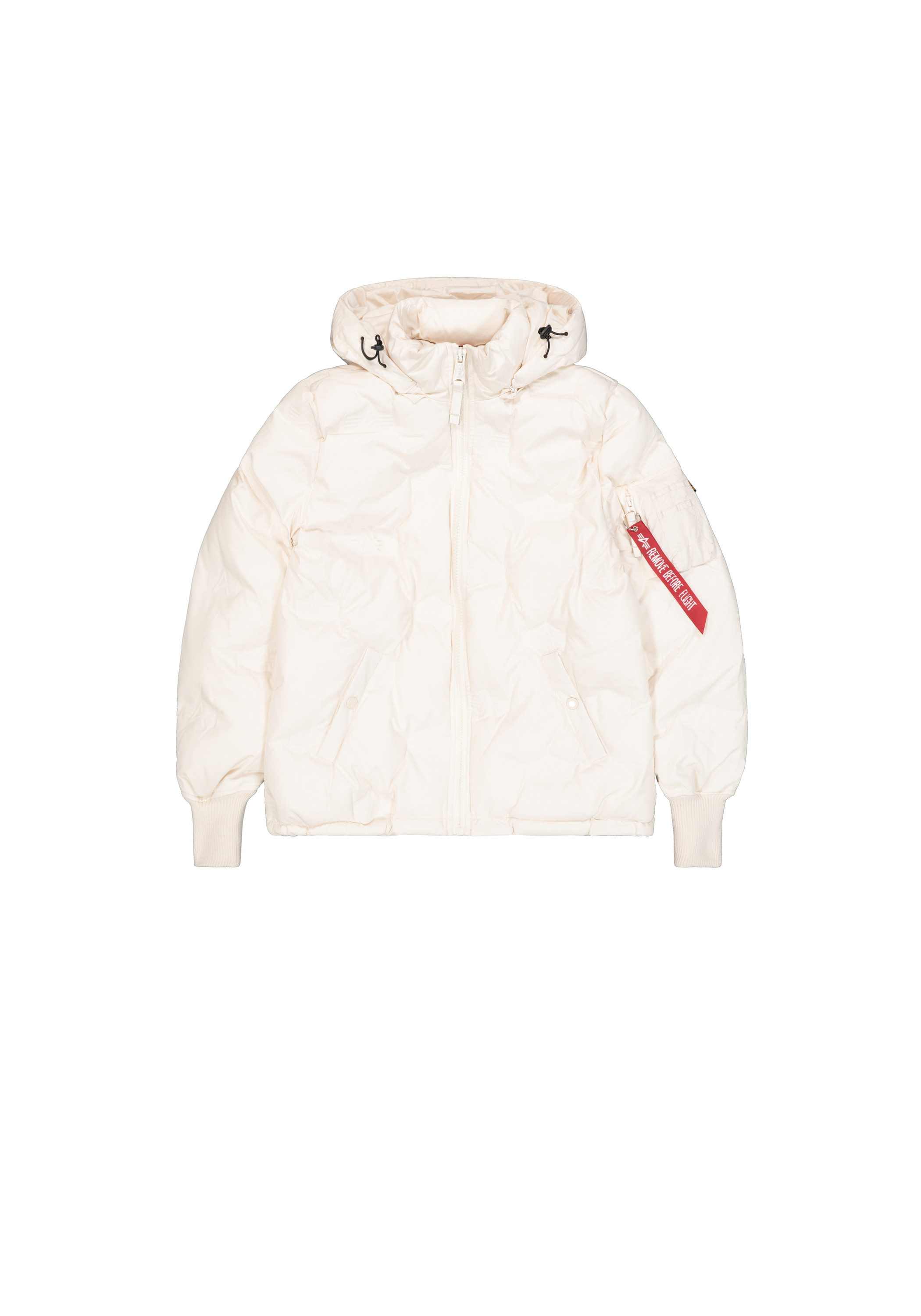 Alpha Industries Winterjacke Hooded Logo Puffer Women