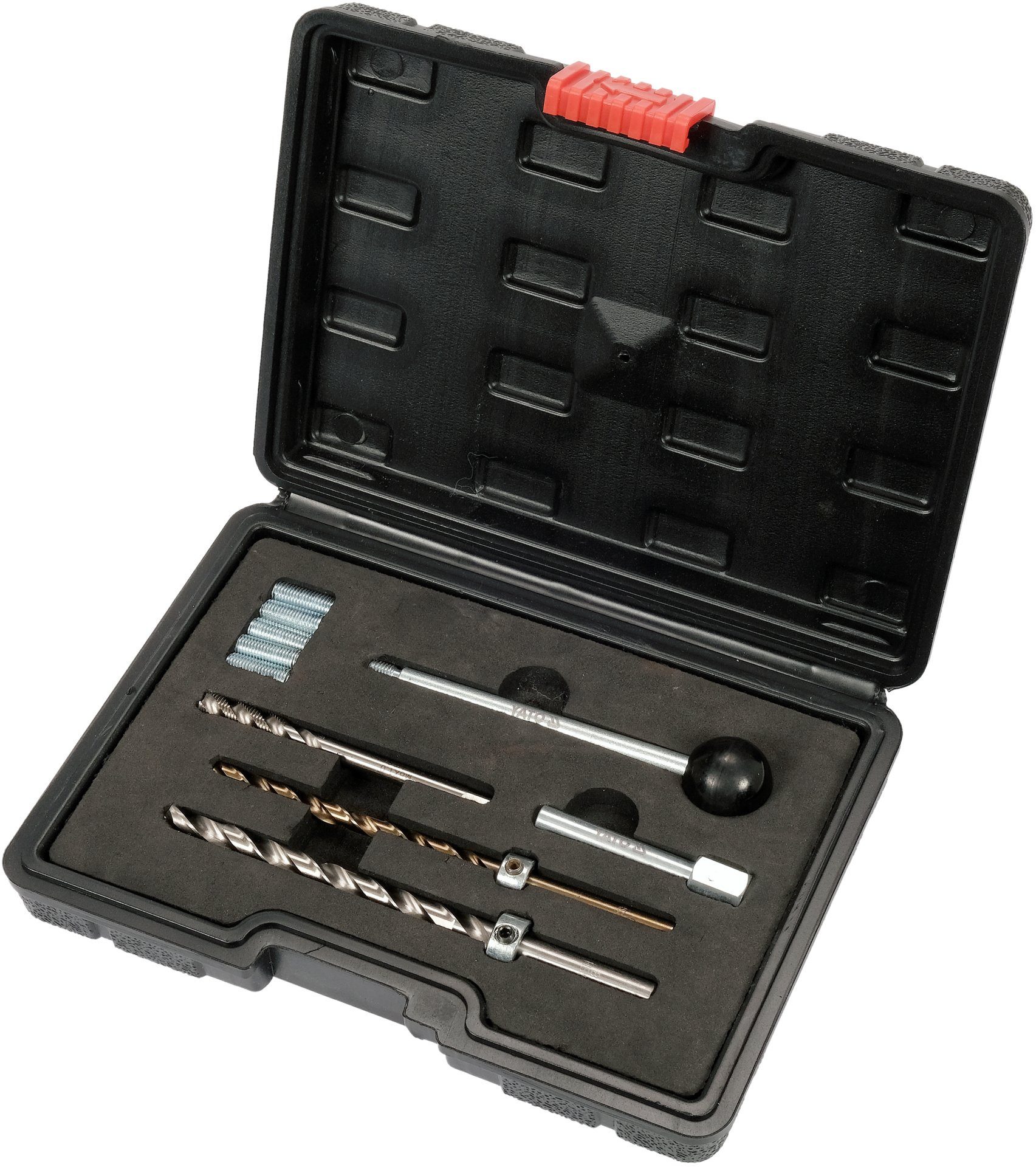 Yato Gewindeschneideisen Gewindereparaturset, Injektoren Mercedes 10-teilig, HSS-Stahl, M6x1 mm, Gewindereparaturset, Injektoren Mercedes 10-teilig, HSS-Stahl, M6x1 mm, Gewindereparaturset, Injektoren Mercedes 10-teilig, HSS-Stahl, M6x1 mm, Qualität