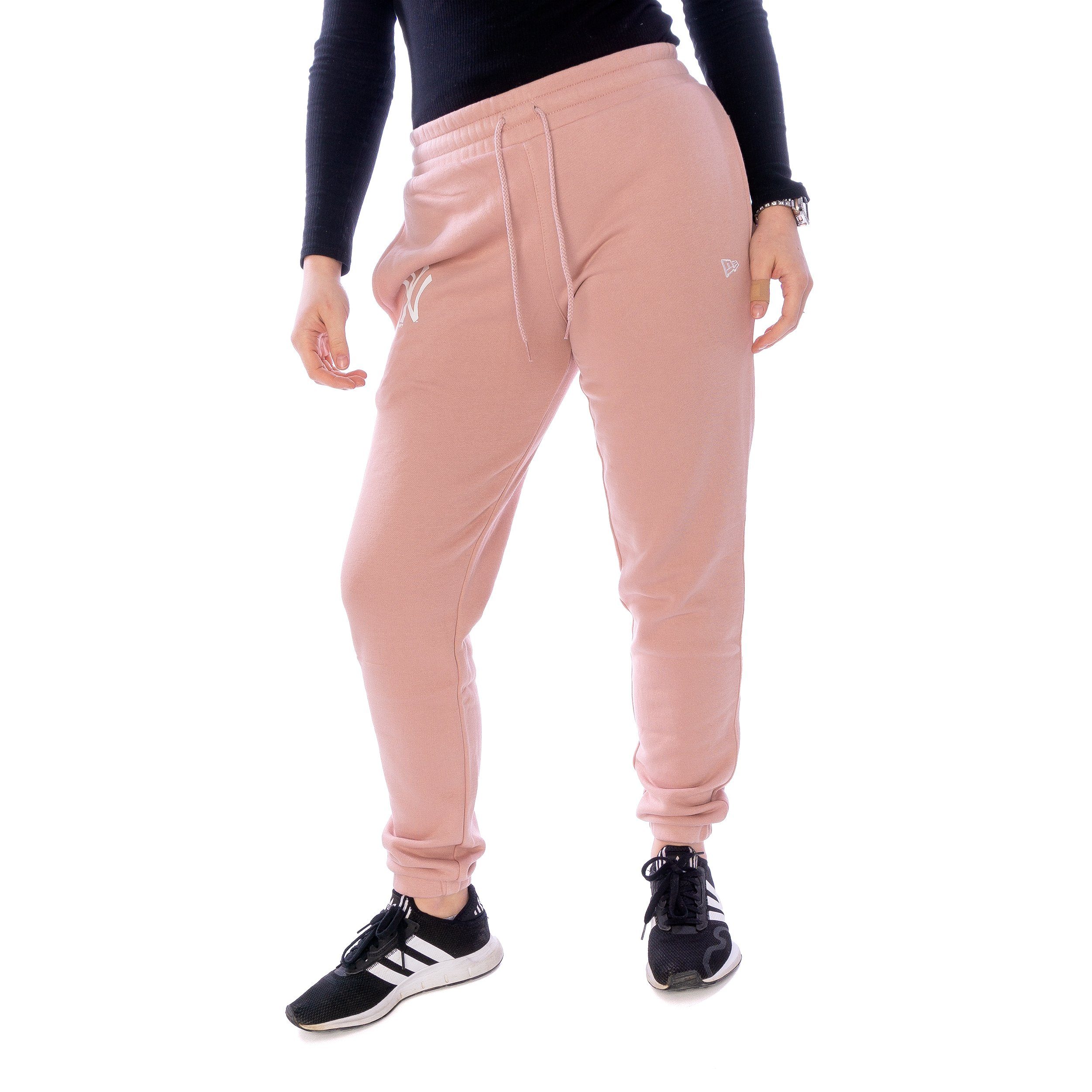 New Era Jogginghose Hose New Era Leagze New York Yankees Hosenbeinenden mit Gummizug