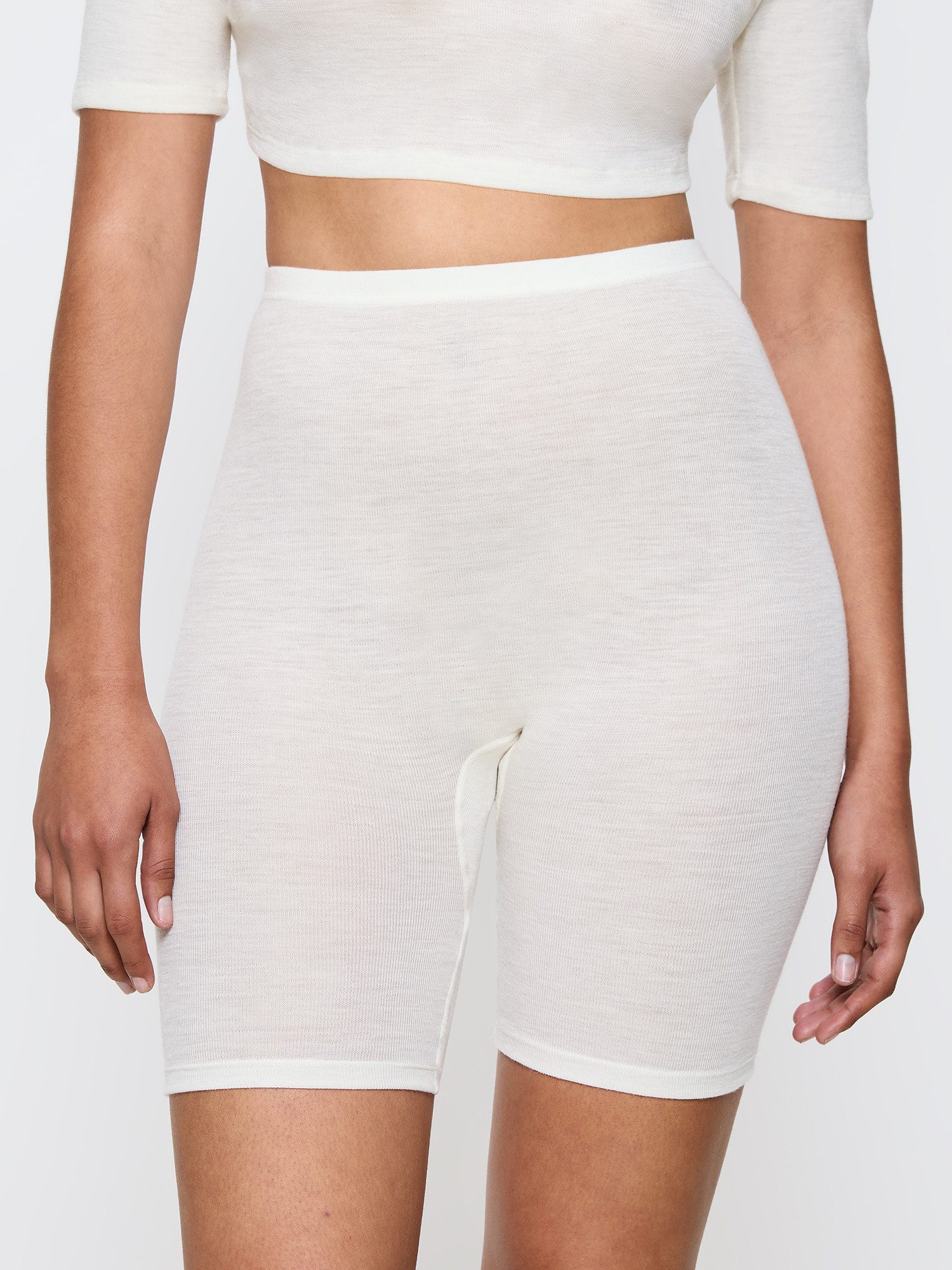 Triumph Pyjamashorts Beauty Layers aus weicher, dehnbarer Wolle - bequeme Passform