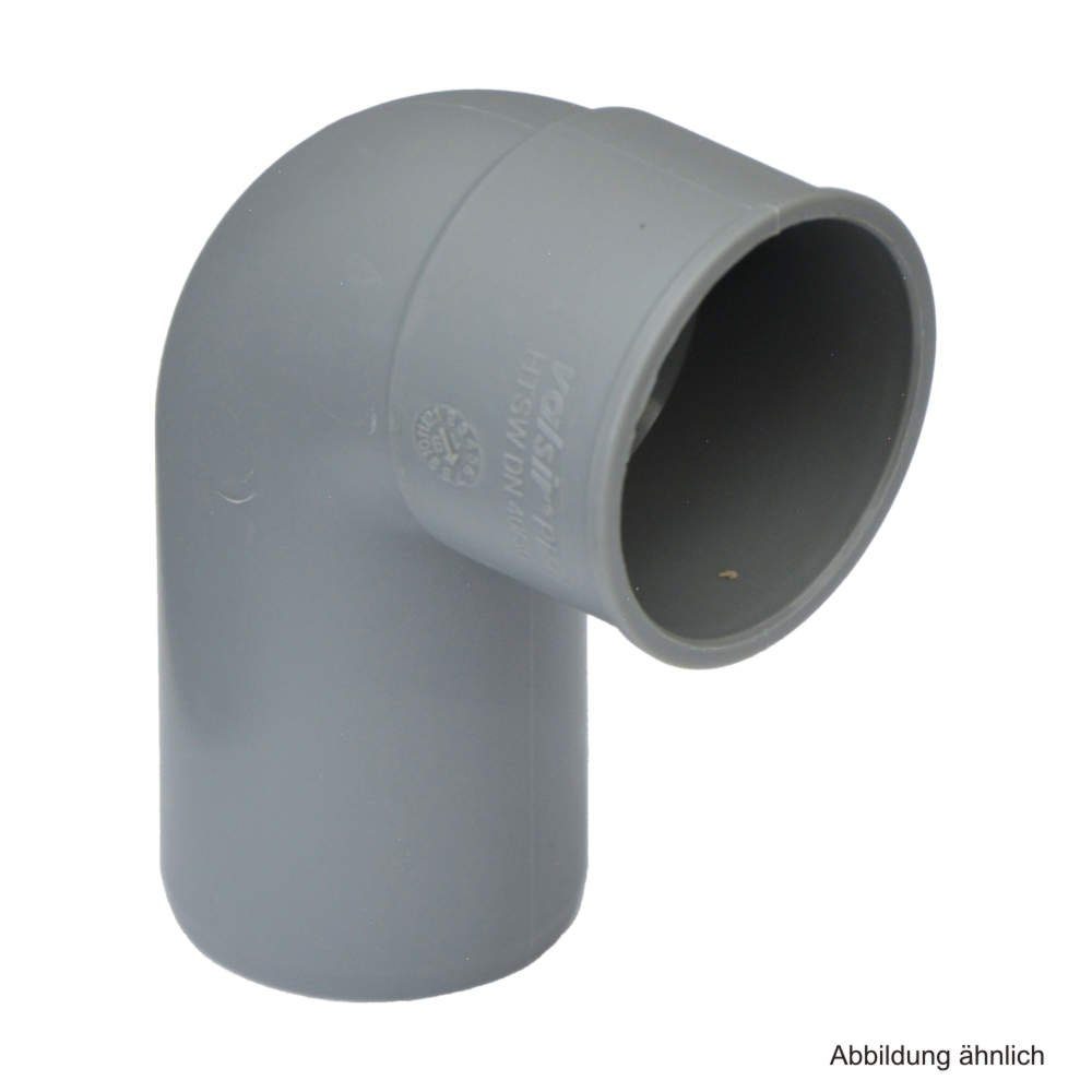Ostendorf Kunststoffe Wasserrohr HT-Siphonwinkel ohne Gummimanschette, DN 40 x DN 30