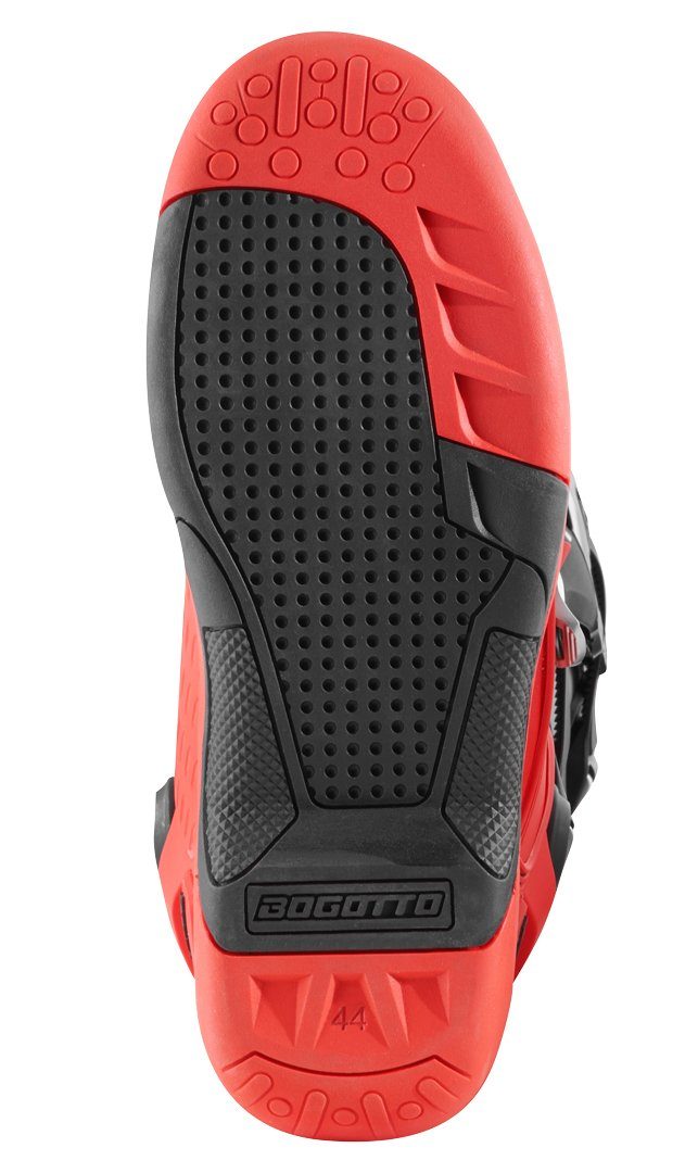 Bogotto MX-7 Motocross Stiefel G Red/Black Motorradstiefel