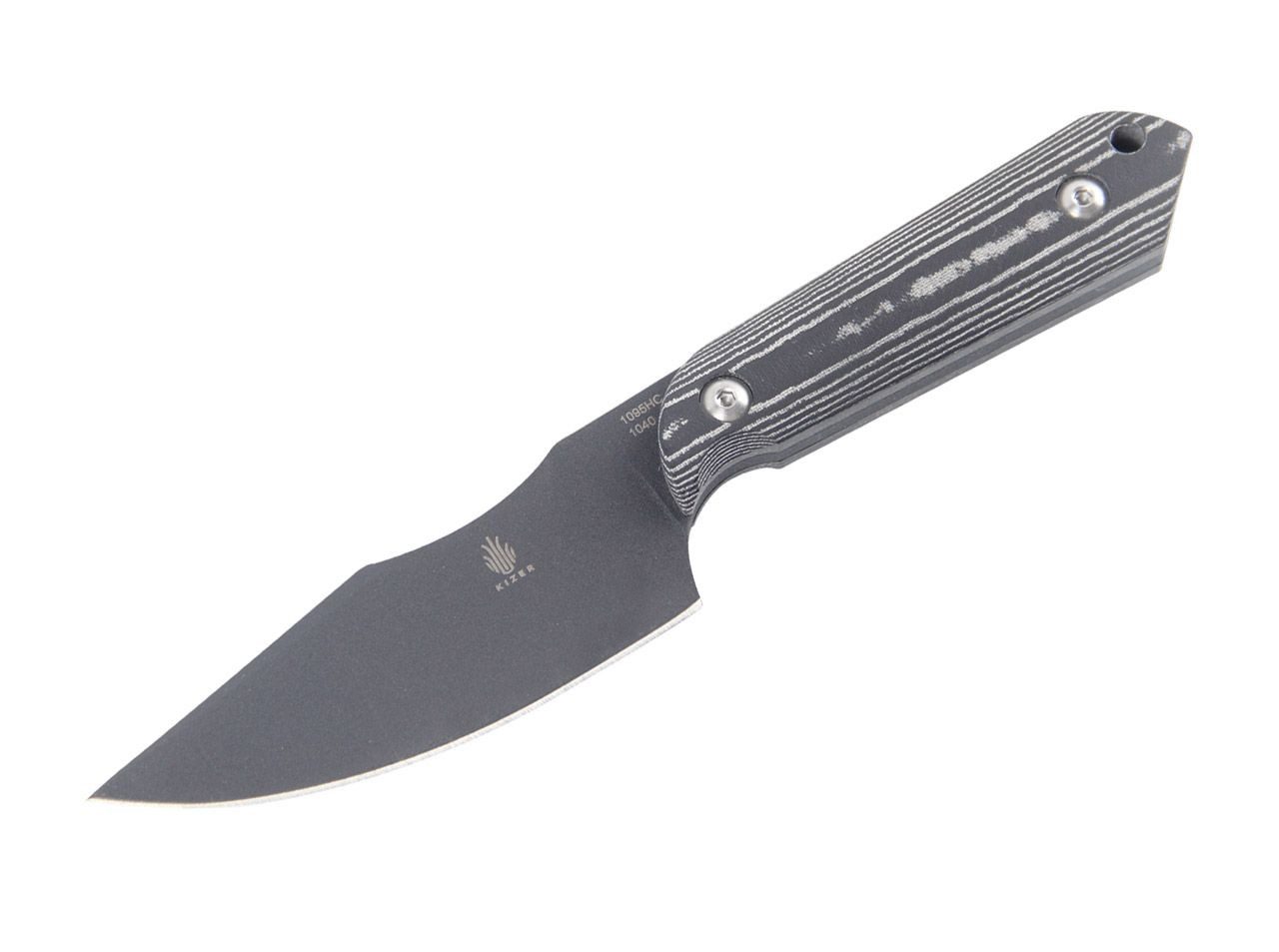 Kizer Taschenmesser Feststehendes Messer Harpoon Silver