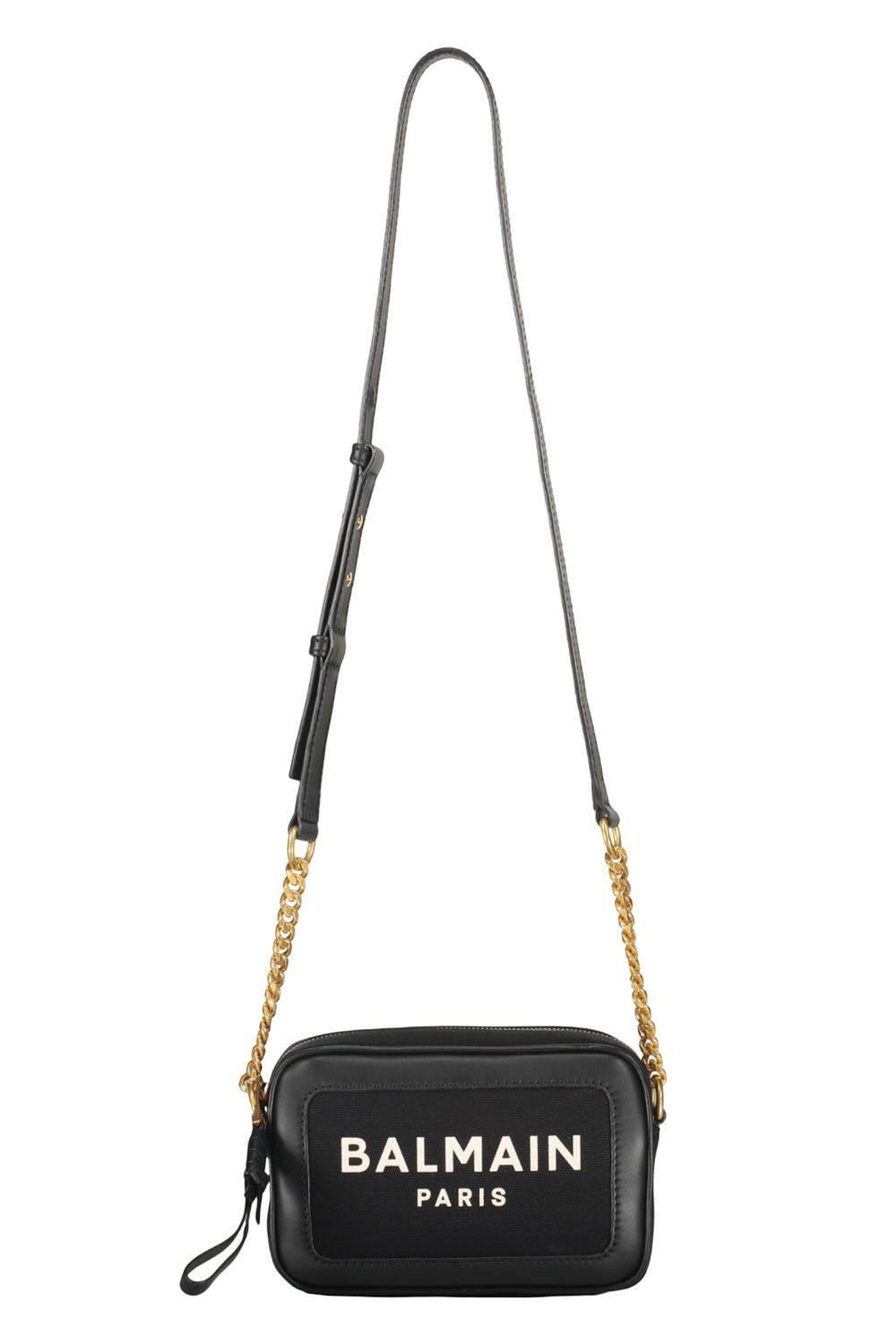Balmain Schultertasche Logo
