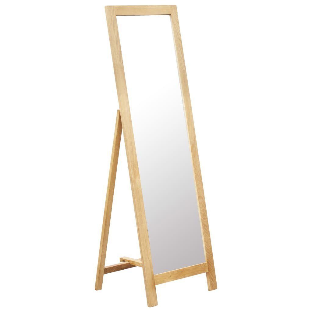 furnicato Wandspiegel 46,5 Standspiegel 48 x 150 cm Massivholz Eiche x