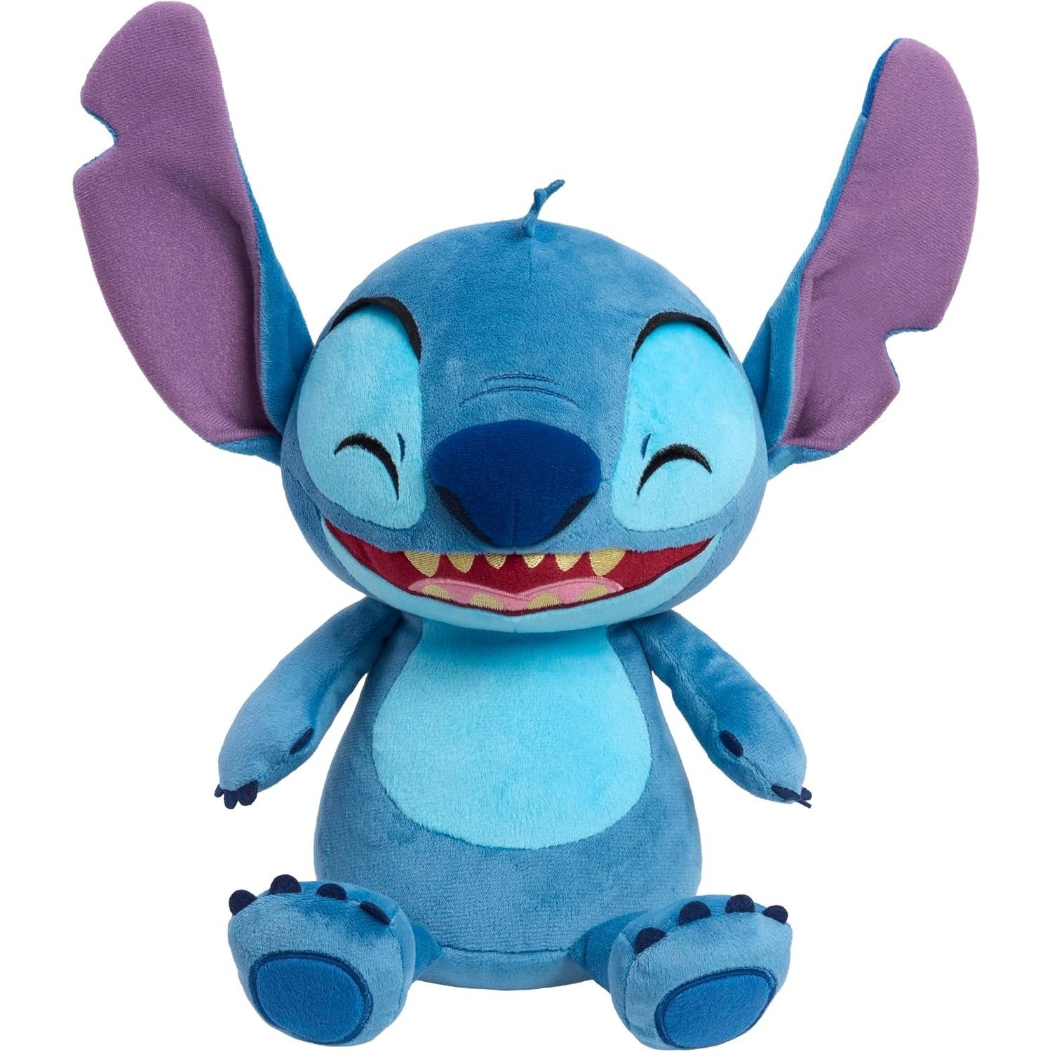 Just Play Kuscheltier Disney STITCH Plüschpuppe mit Geräuschen Bewegung, 28 cm Stofffigur