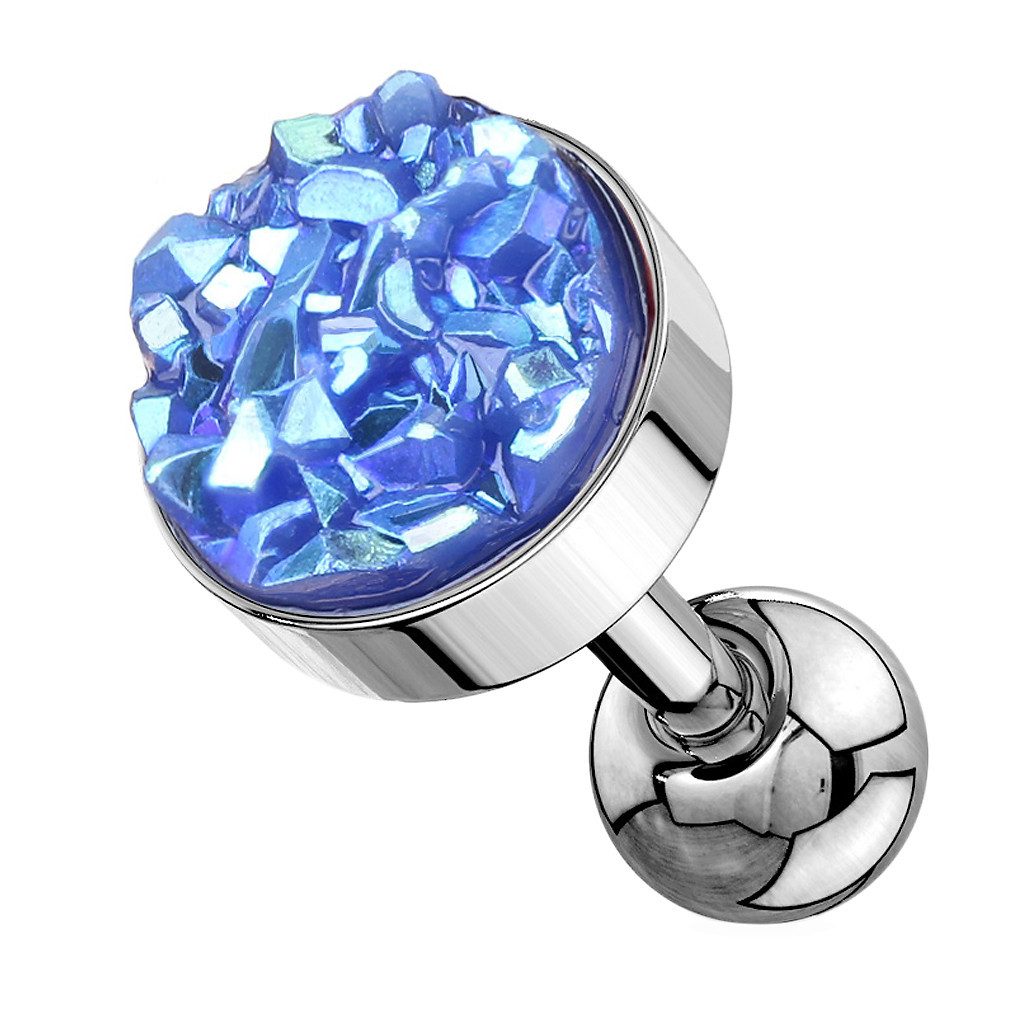 Taffstyle Piercing-Set Tragus Piercing Stab Druzy günstig online kaufen