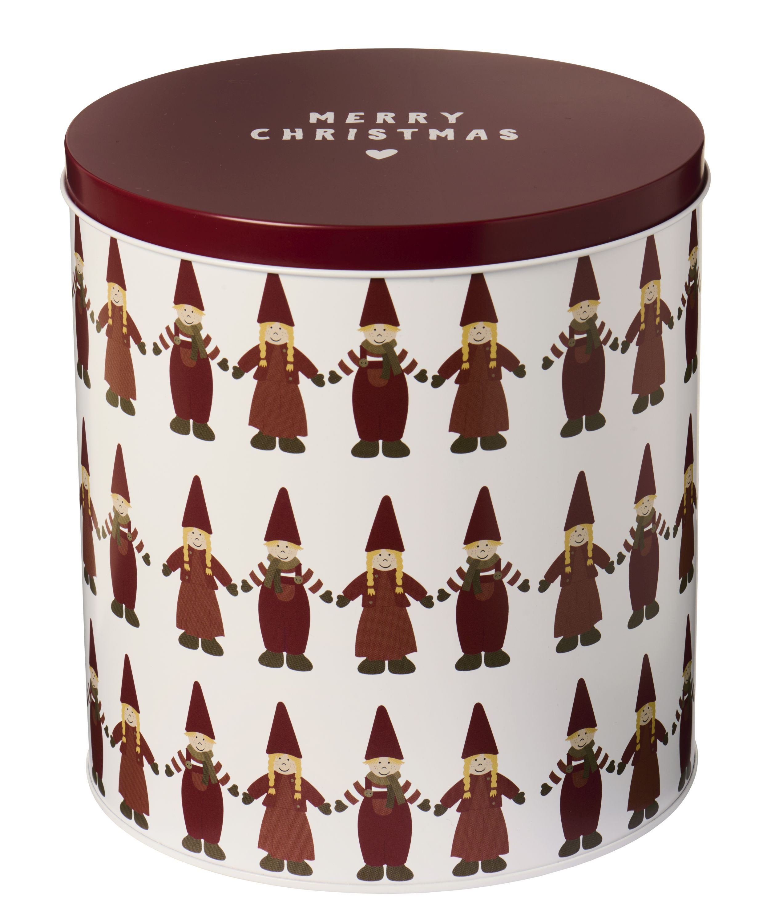 Ib Laursen Vorratsdose Ib Laursen - Gebäckdose Plätzchendose Weihnachtsgebäckdose Wichtel