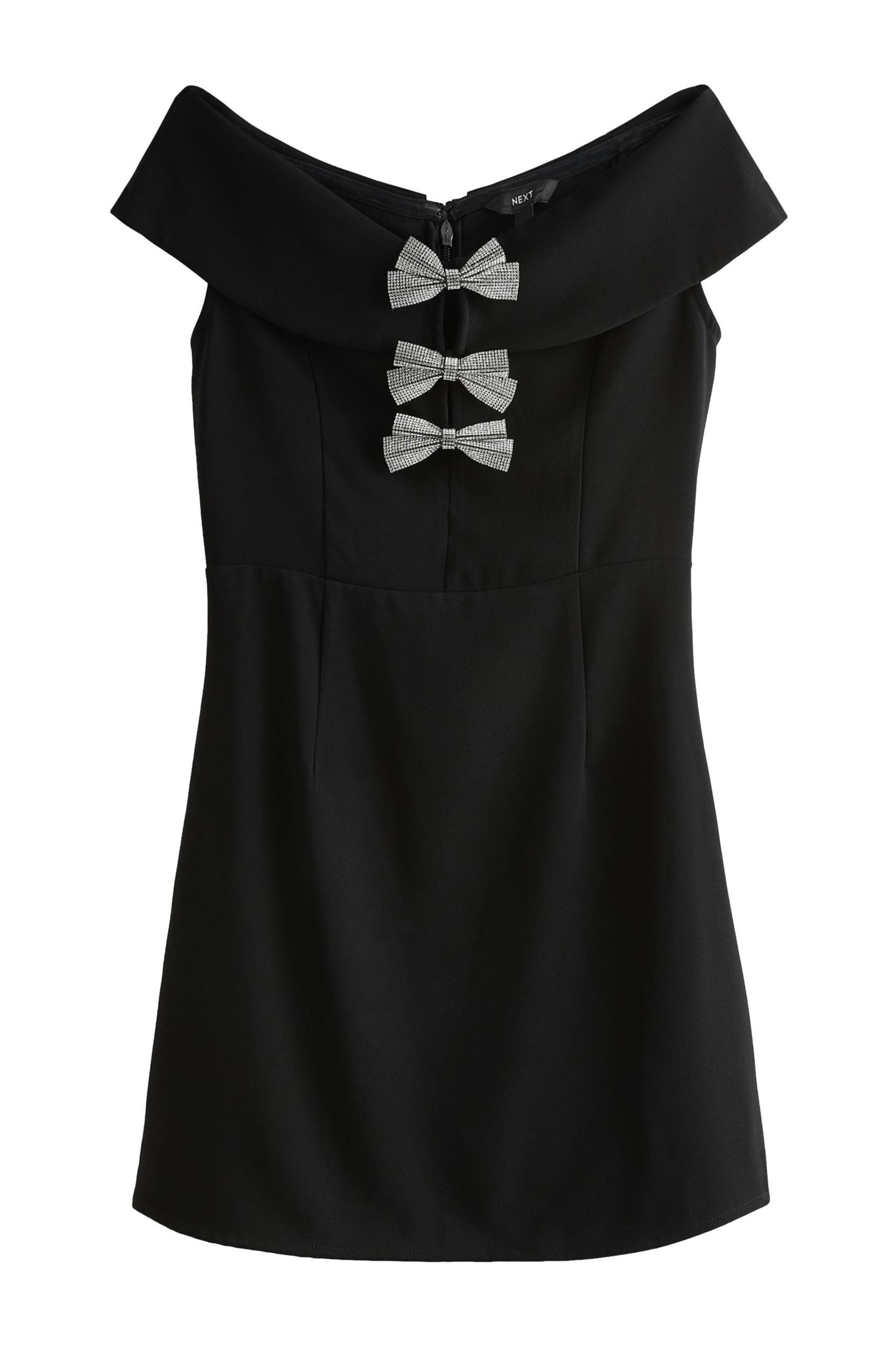 Next Minikleid Bardot-Minikleid mit Glitzer und günstig online kaufen