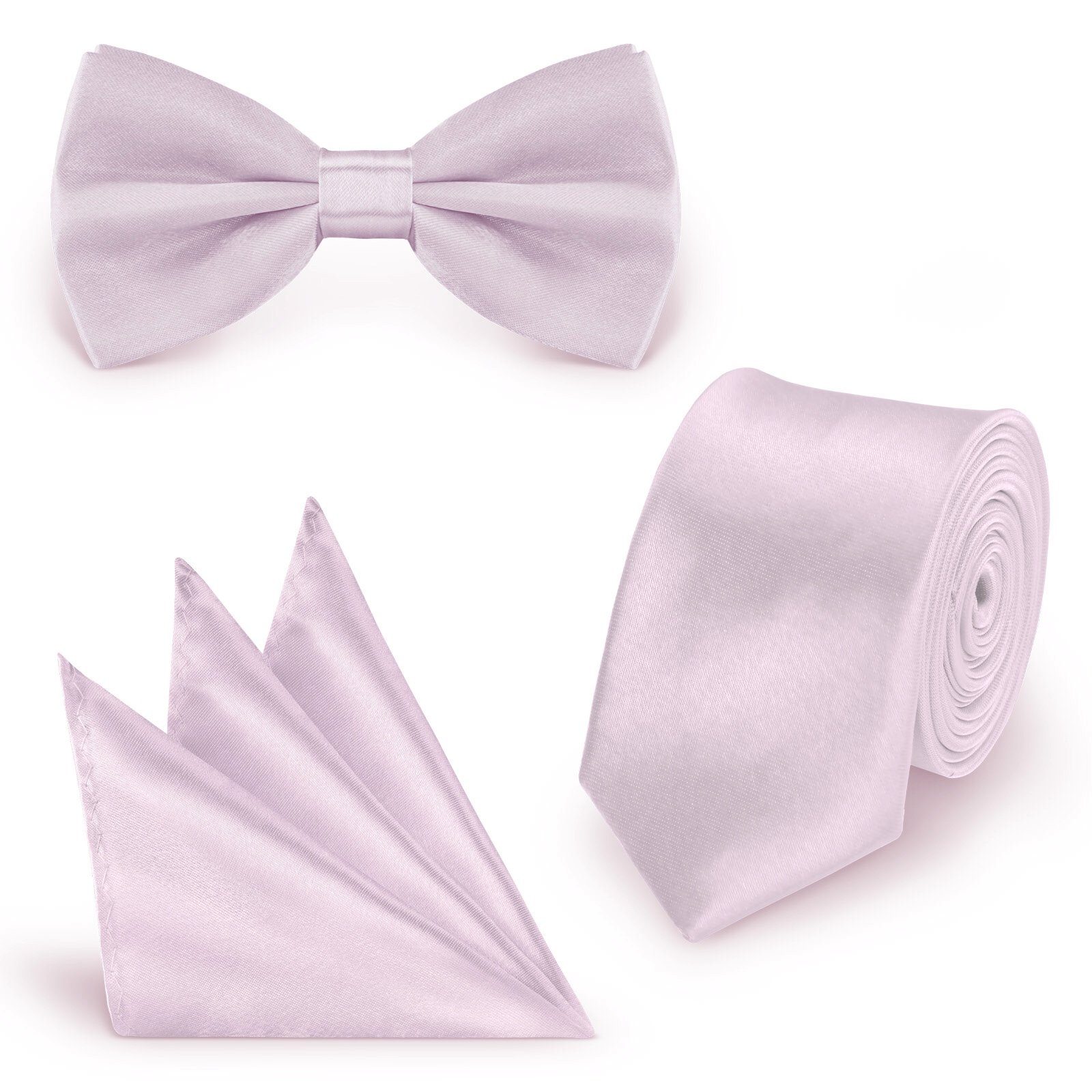 StickandShine Krawatte Krawatte Fliege Einstecktuch SET günstig online kaufen
