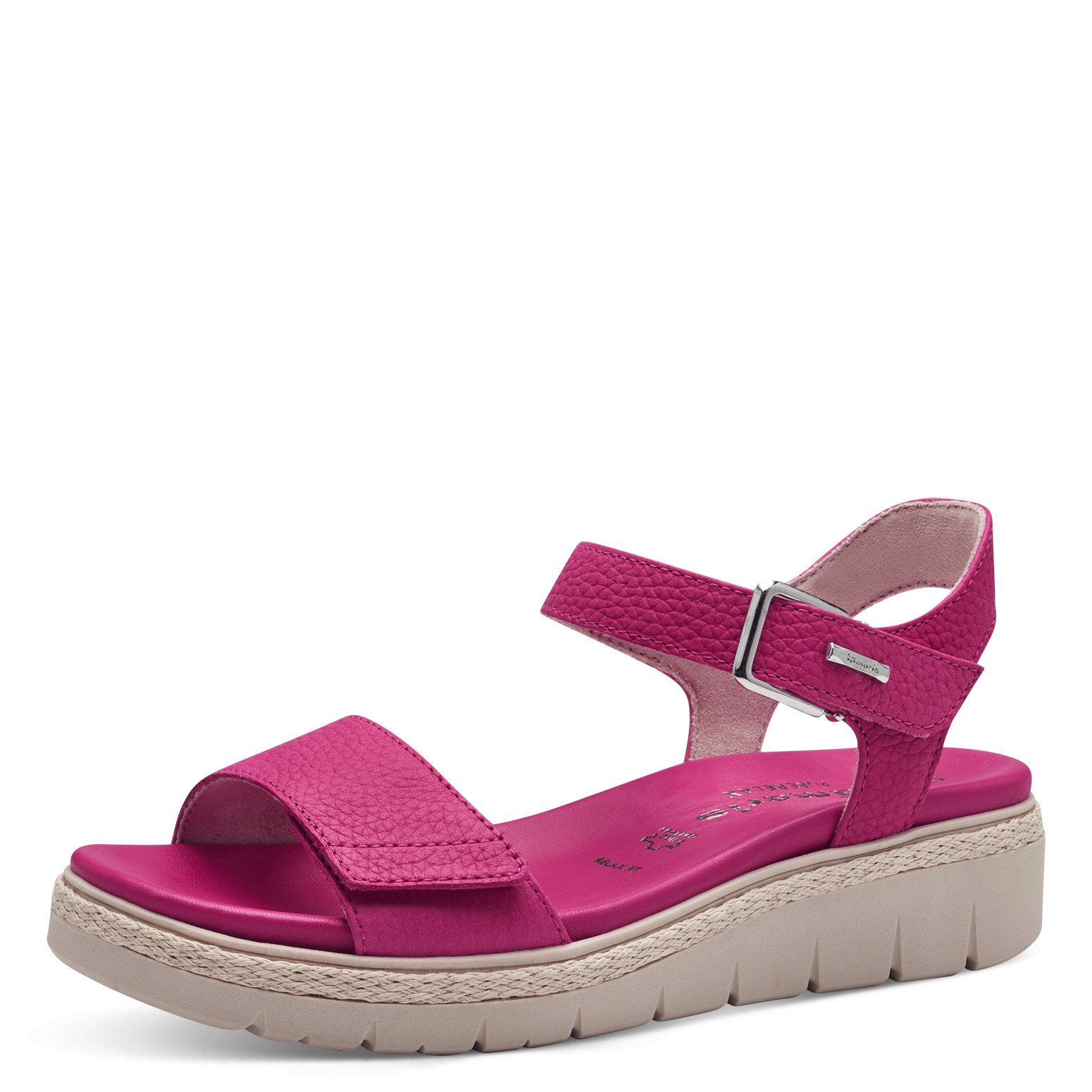 Tamaris PURE RELAX Damen Sandalette 1-28260-42-513 FUXIA pink Sandalette