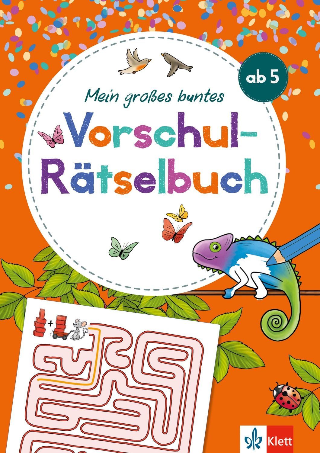 Klett Mein großes buntes Vorschul-Rätselbuch / diverse