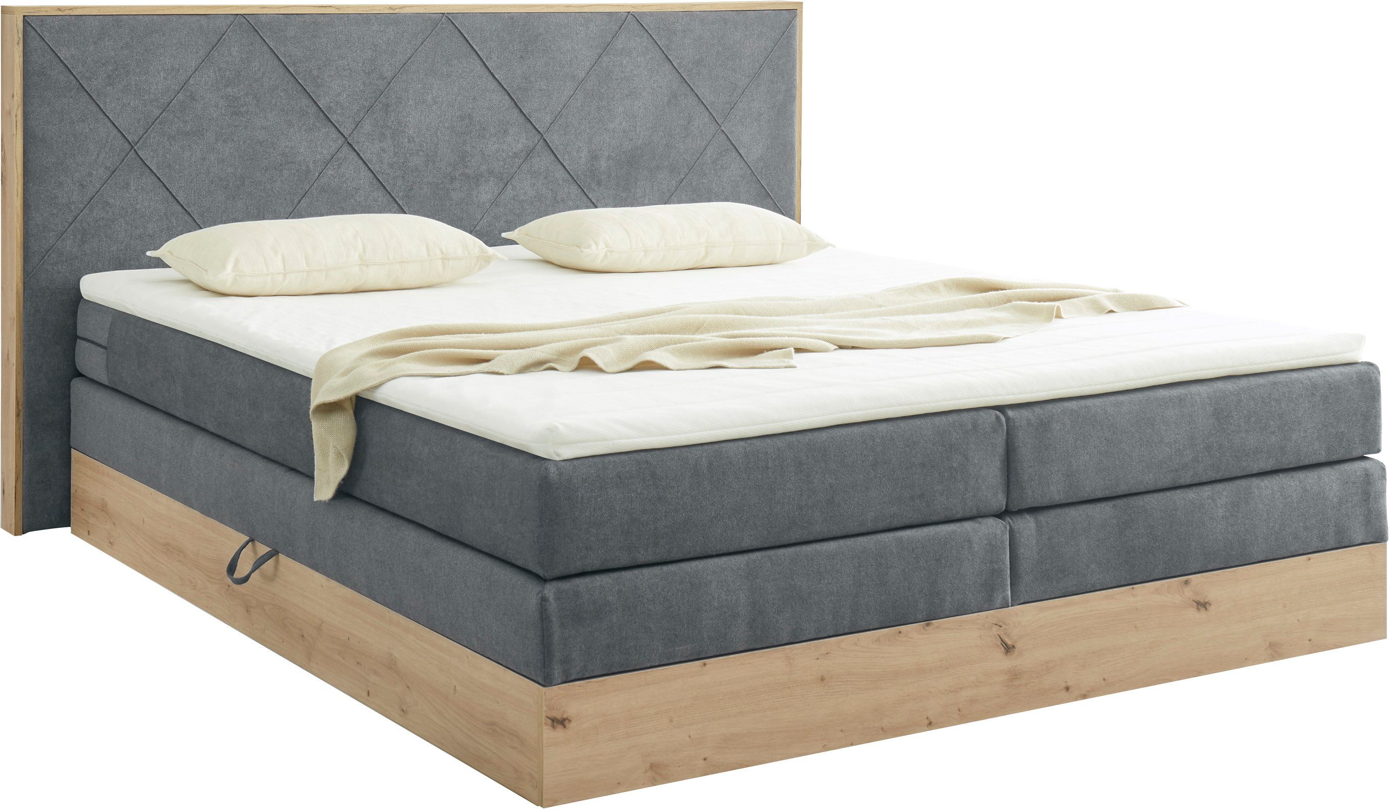 ED EXCITING DESIGN Boxspringbett Bellevue, inkl. günstig online kaufen
