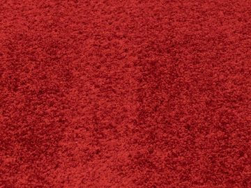 Teppich Teppich MUMBAI, Primaflor-Ideen in Textil, rechteckig, Höhe: 13 mm, weicher Kurzflor, Uni Farben, ideal im Wohnzimmer & Schlafzimmer