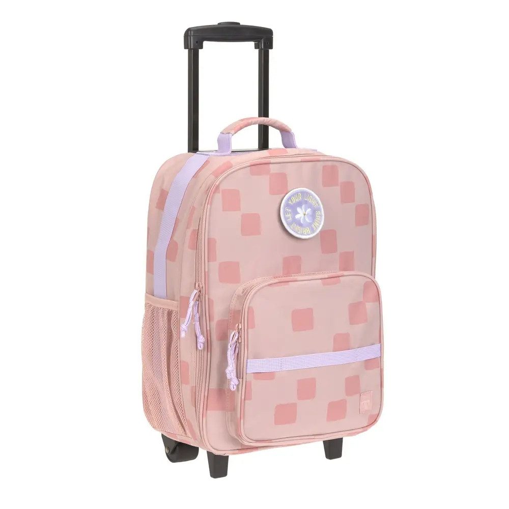 LÄSSIG Kinderkoffer Trolley Pattern Party rose